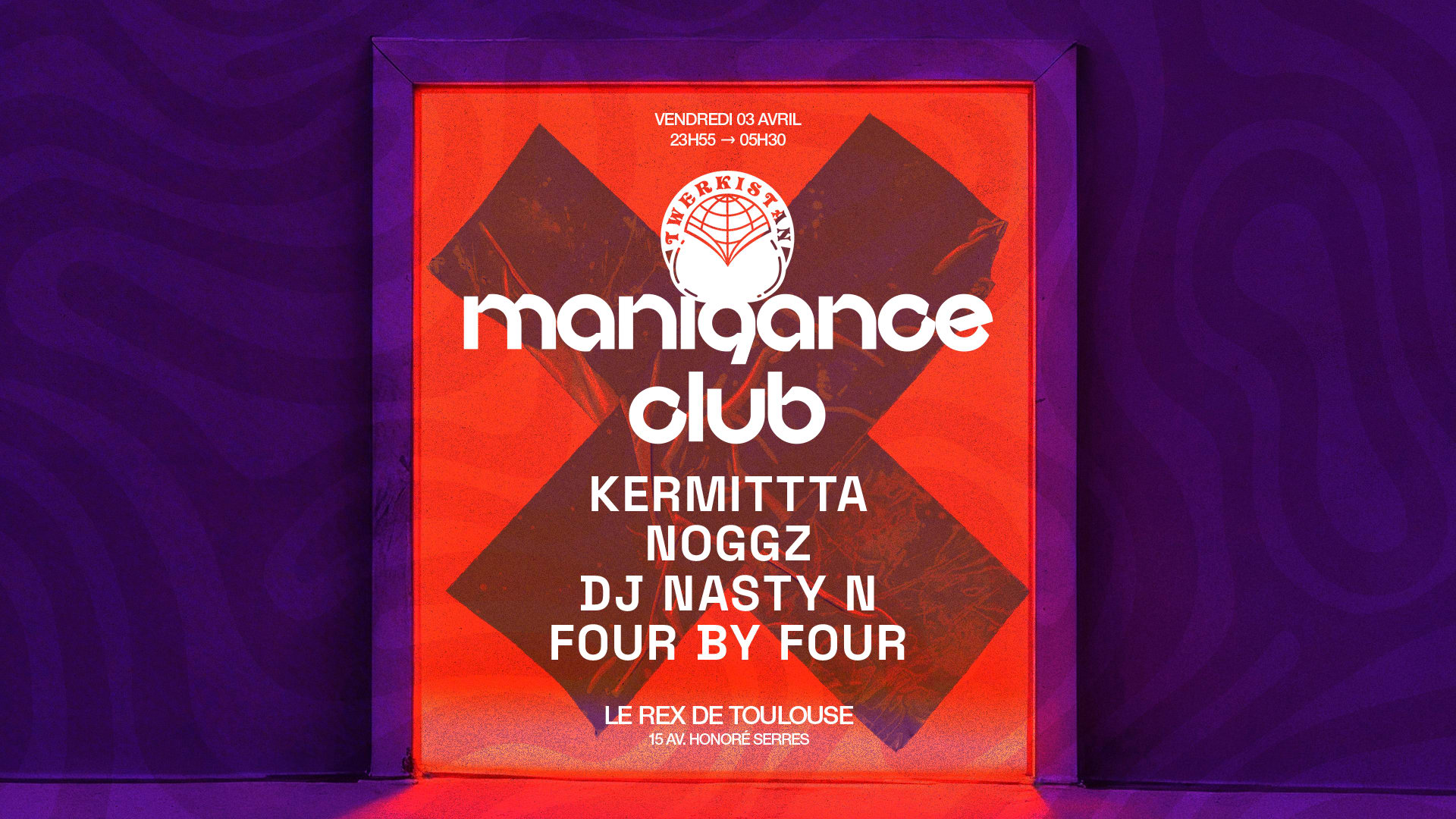 Manigance Club X Twerkistan Cover