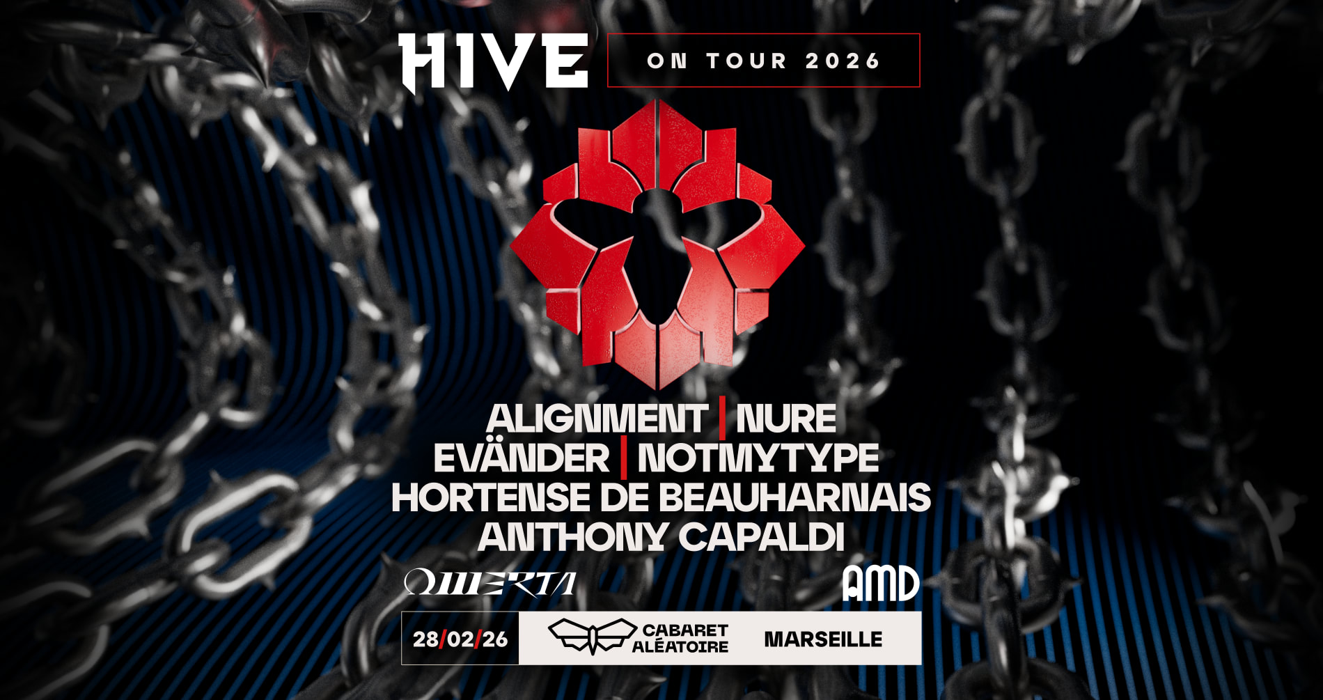 Omerta X Hive Festival W/ Alignment, Notmytype, Nure & More Cover