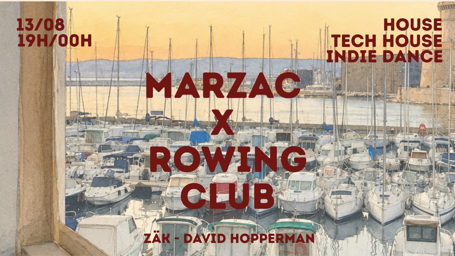 Marzac / Rowing Club Cover