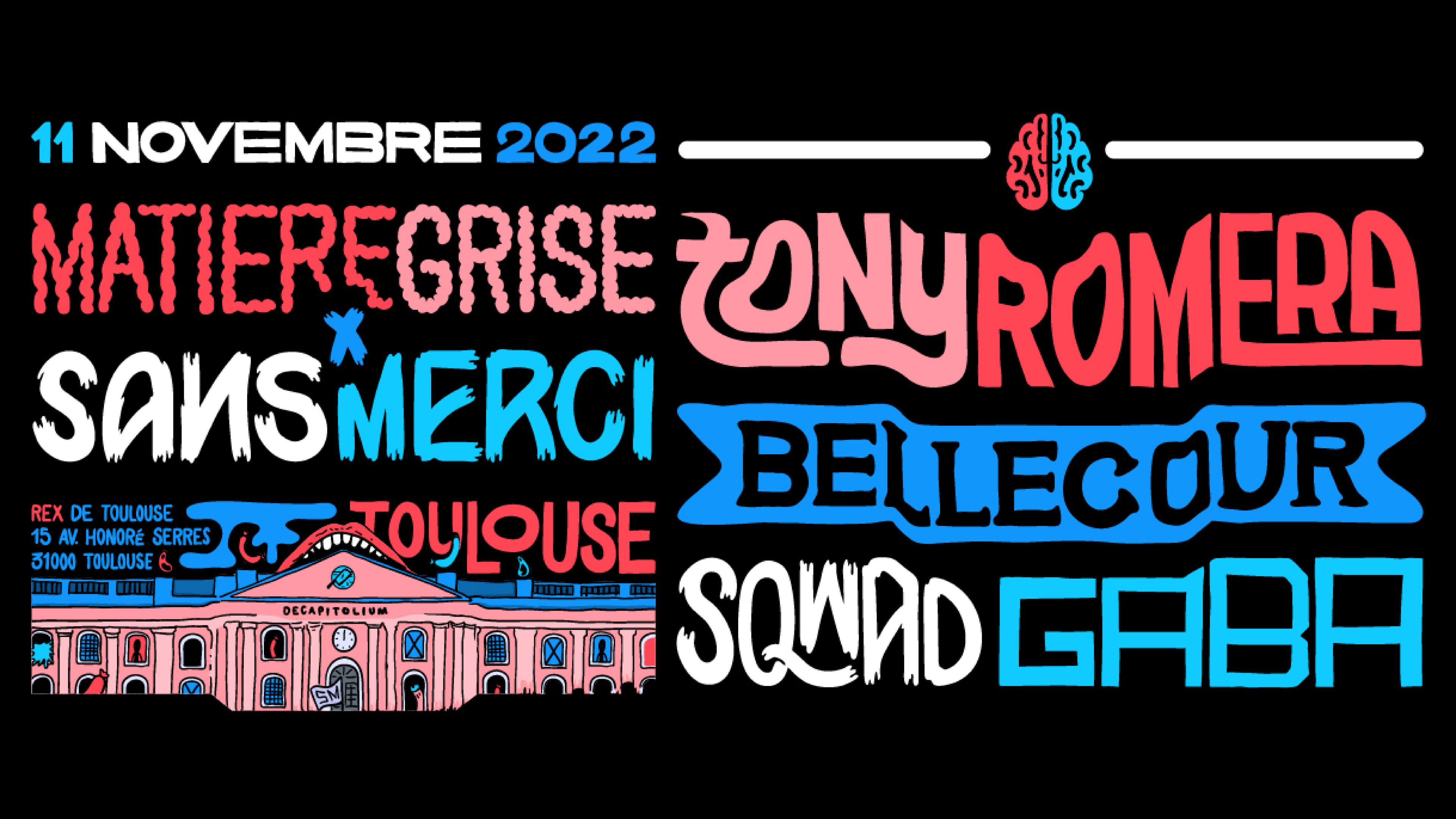 Matière Grise X Sans Merci W/ Tony Romera, Bellecour & More Cover