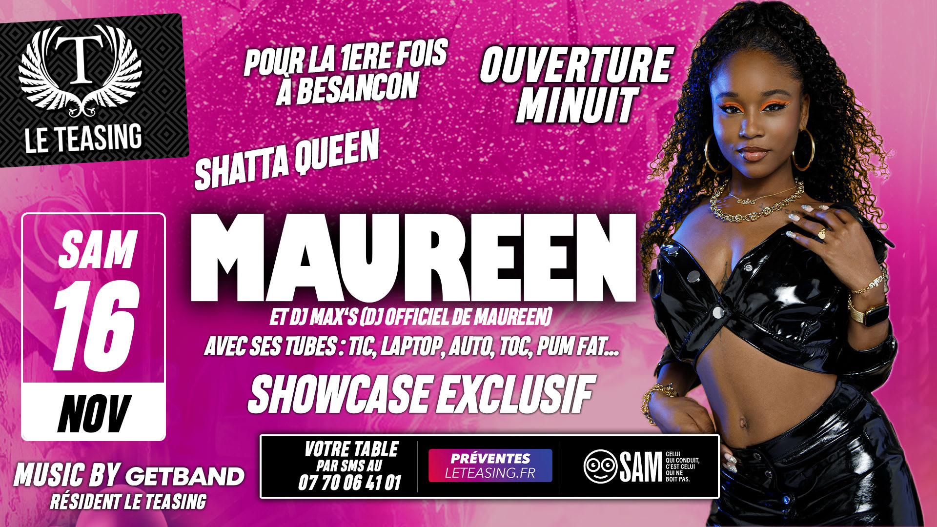 Maureen X Teasing Club (Besançon) Cover