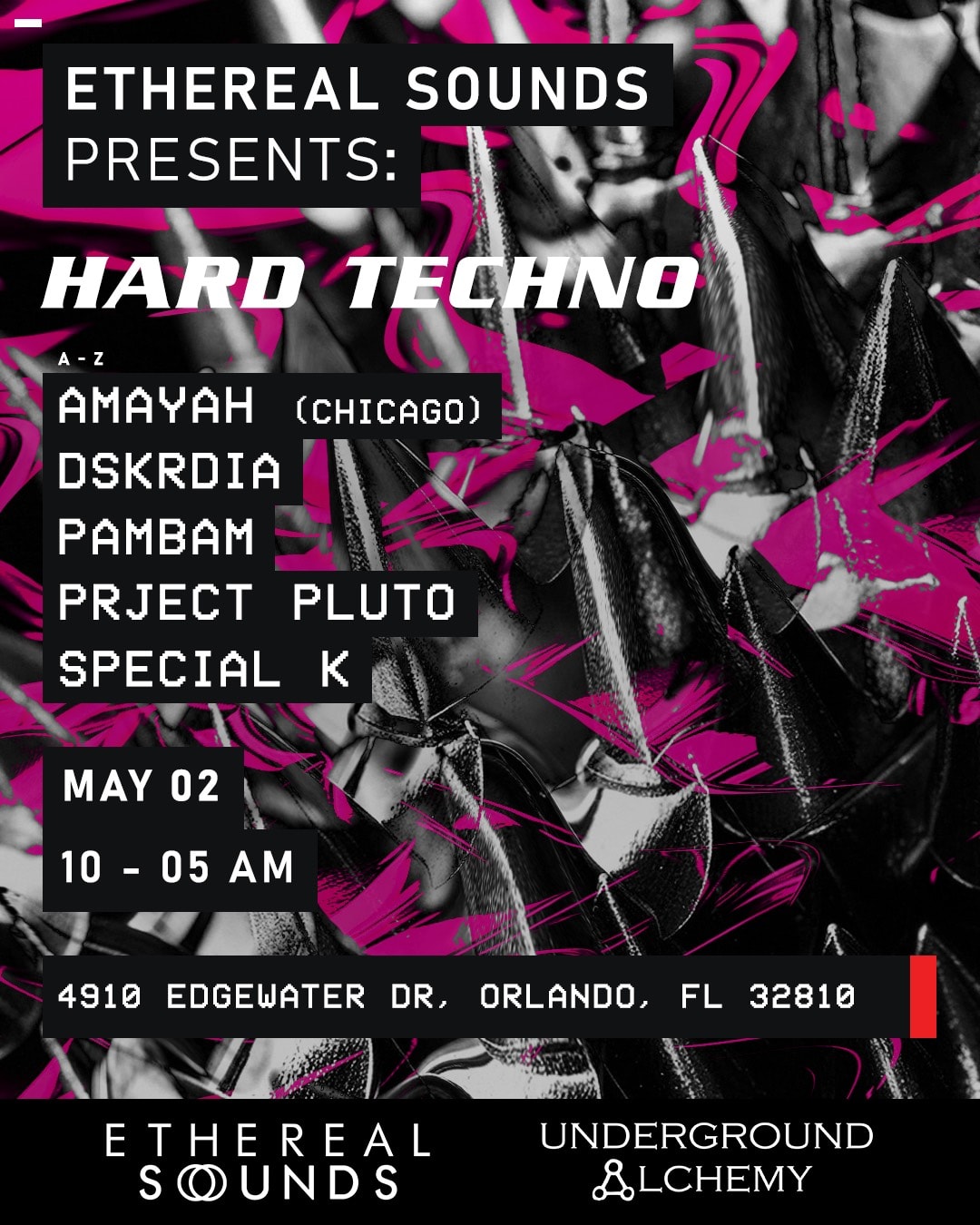 Ethereal Sounds Presents: Hard Techno Cover