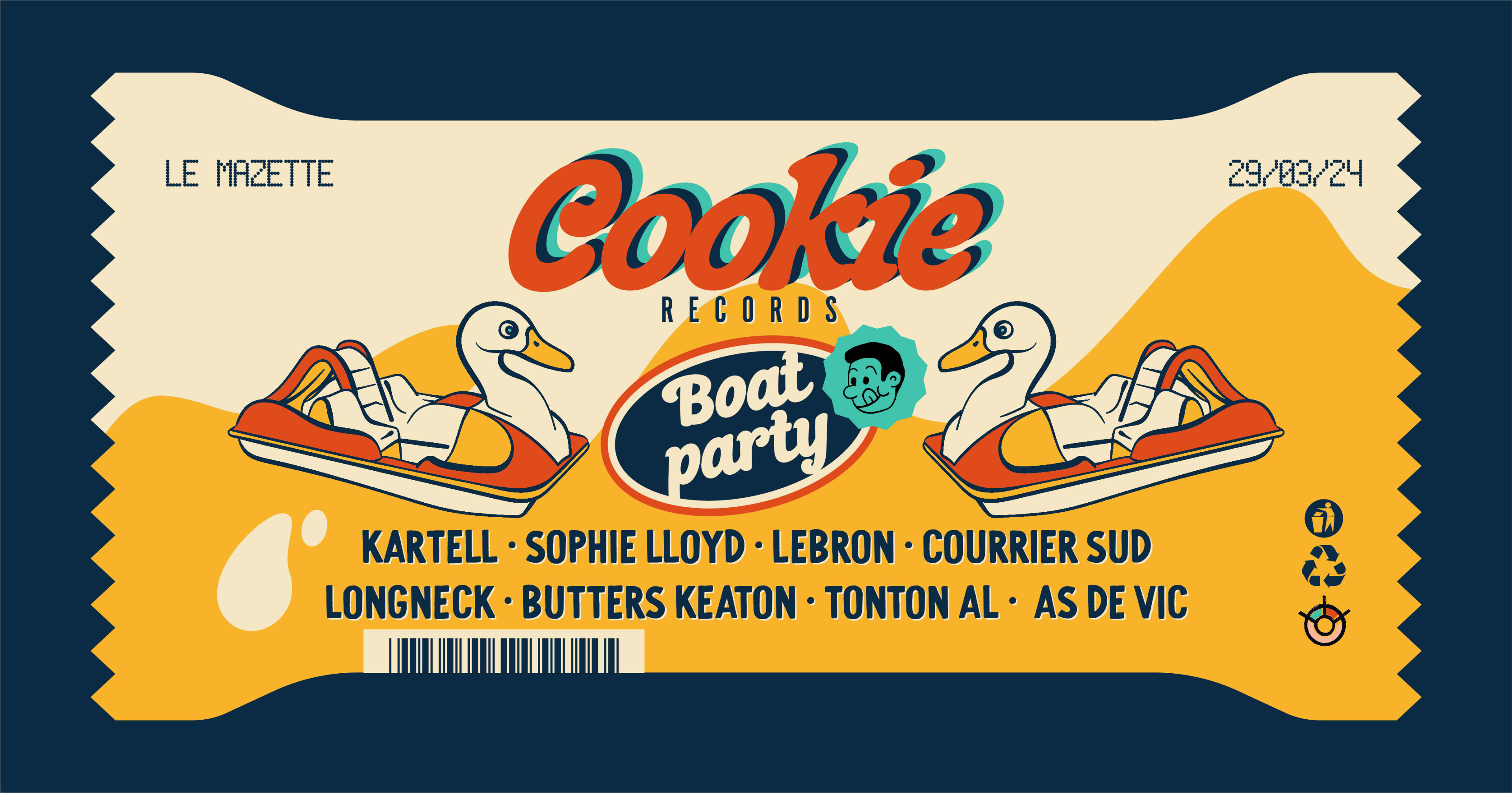 Boat Party • Cookie Records : Kartell, Sophie Lloyd & More Cover