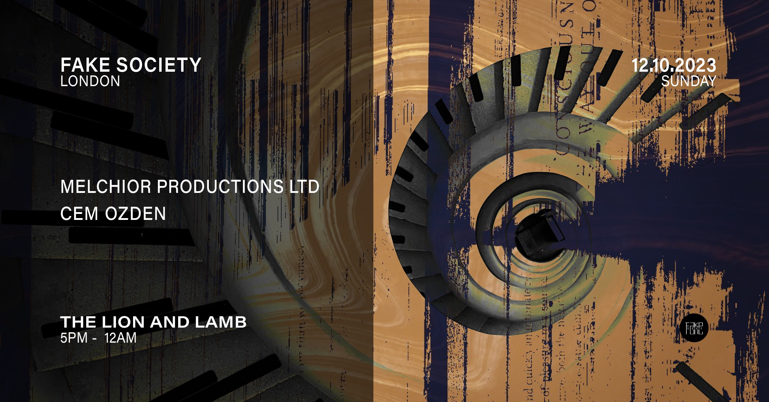 Fake Society Presents: Melchior Productions Ltd + Cem Ozden Cover