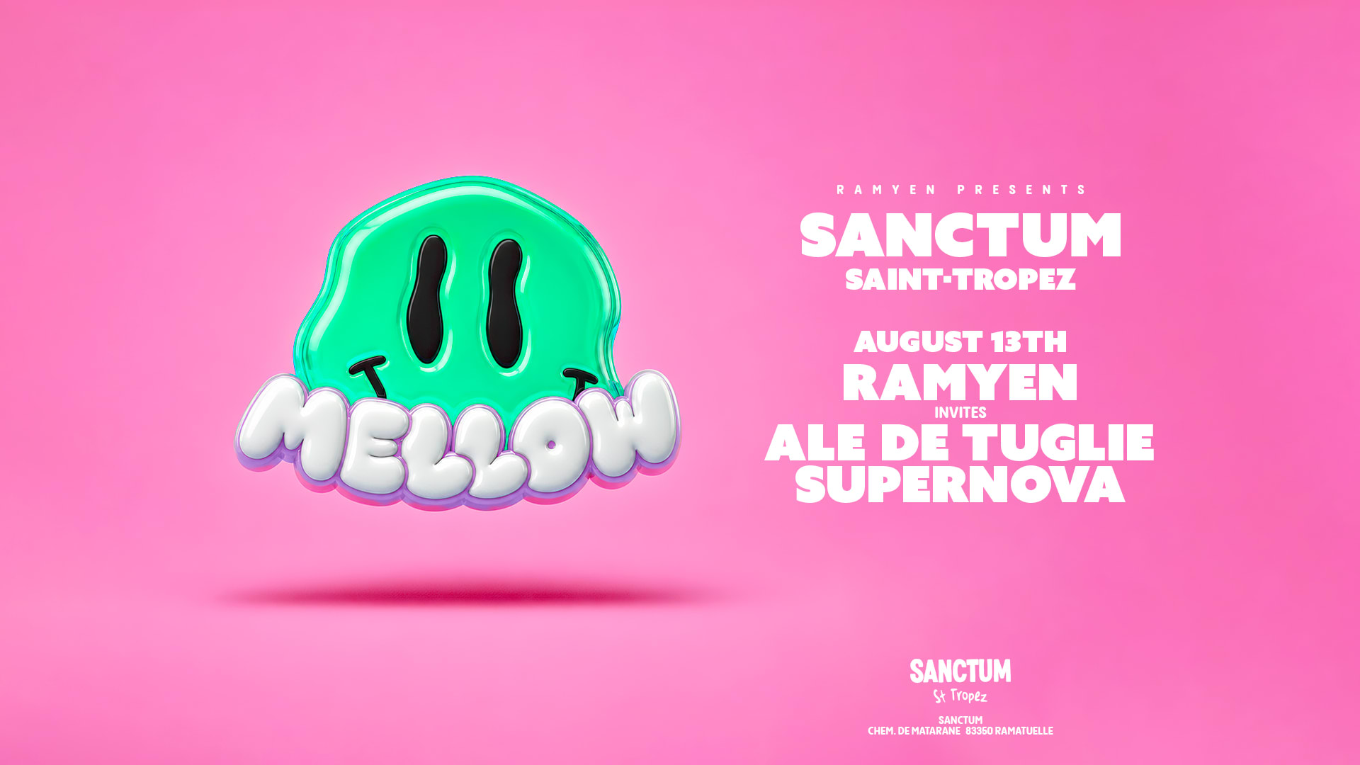 Mellow: Ramyen X Ale De Tuglie X Supernova At Sanctum Cover