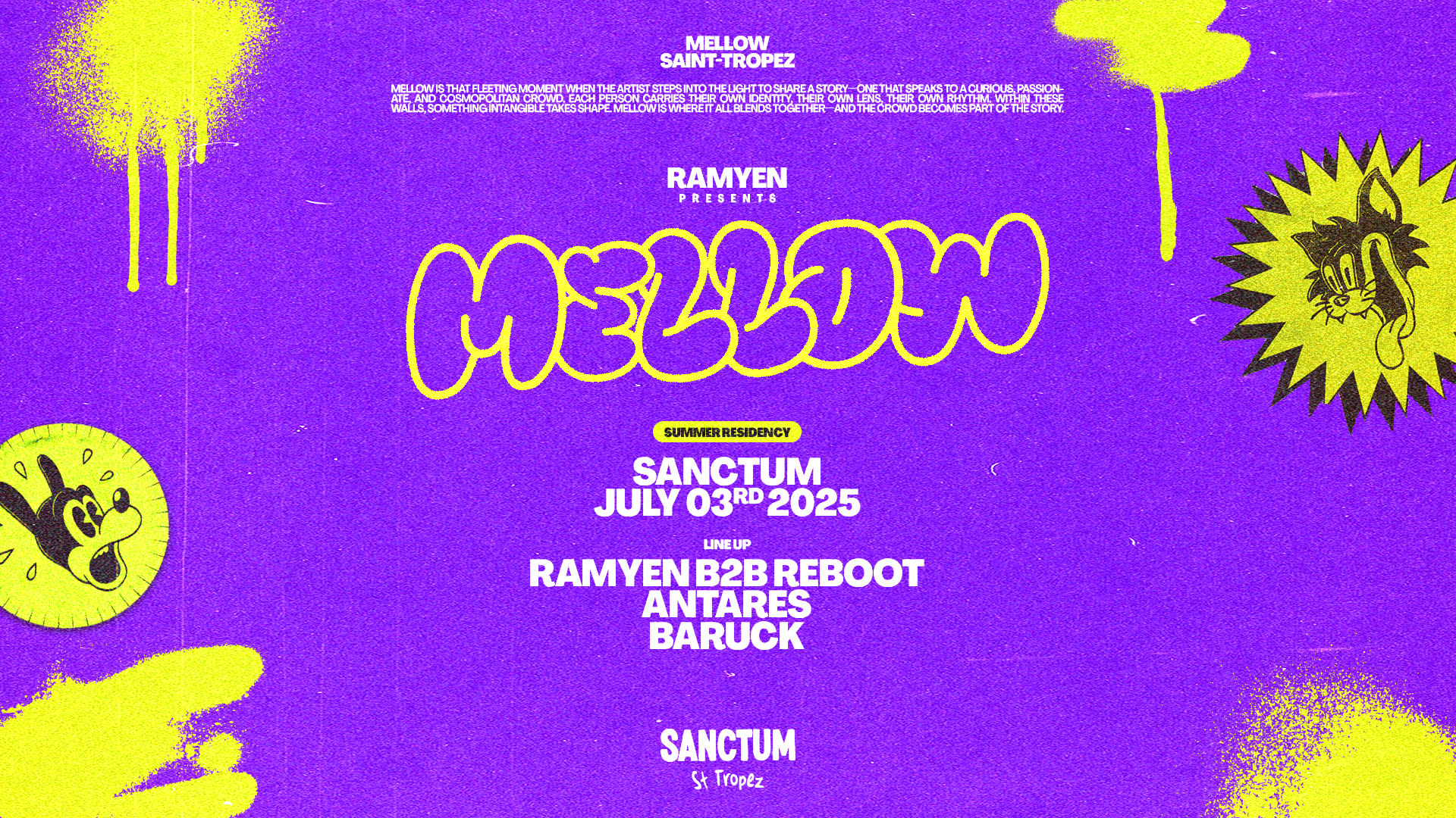 Mellow: Ramyen B2b Reboot X Antares X Baruck Cover