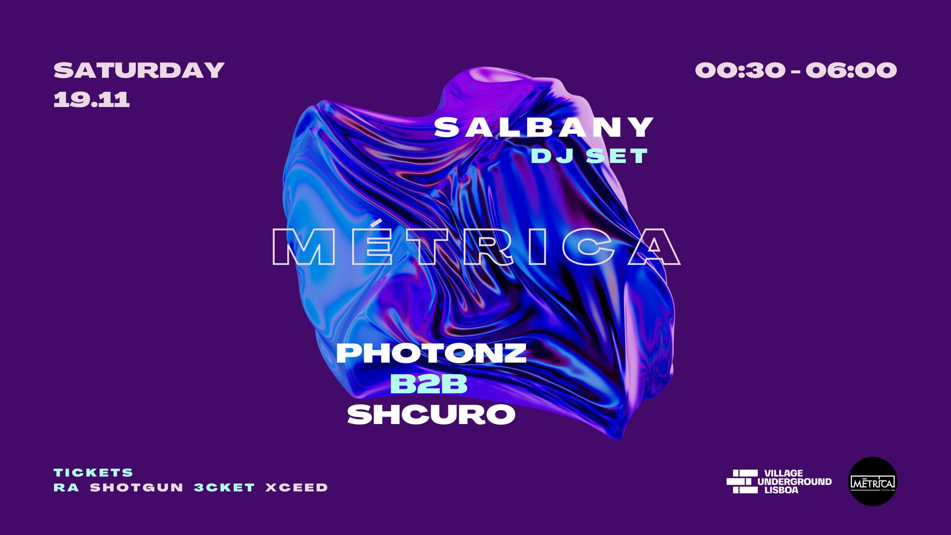 Métrica With Shcuro B2b Photonz X Salbany (Dj Set) Cover