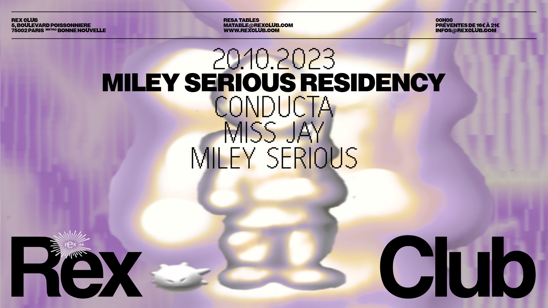 Miley Serious Residency : Conducta, Miss Jay, Miley Serious Cover