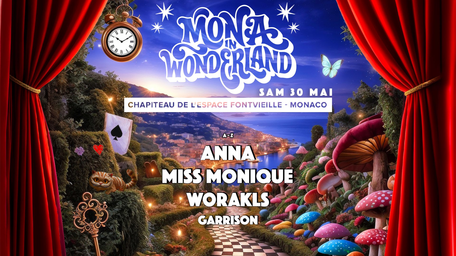 Mona In Wonderland Cover