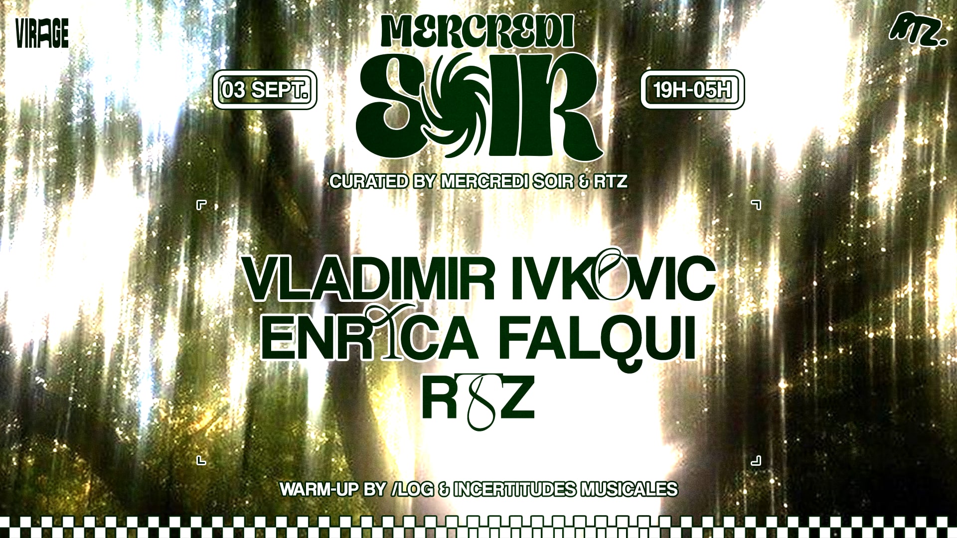 Mercredi Soir X Rtz : Vladimir Ivkovic, Enrica Falqui & More Cover