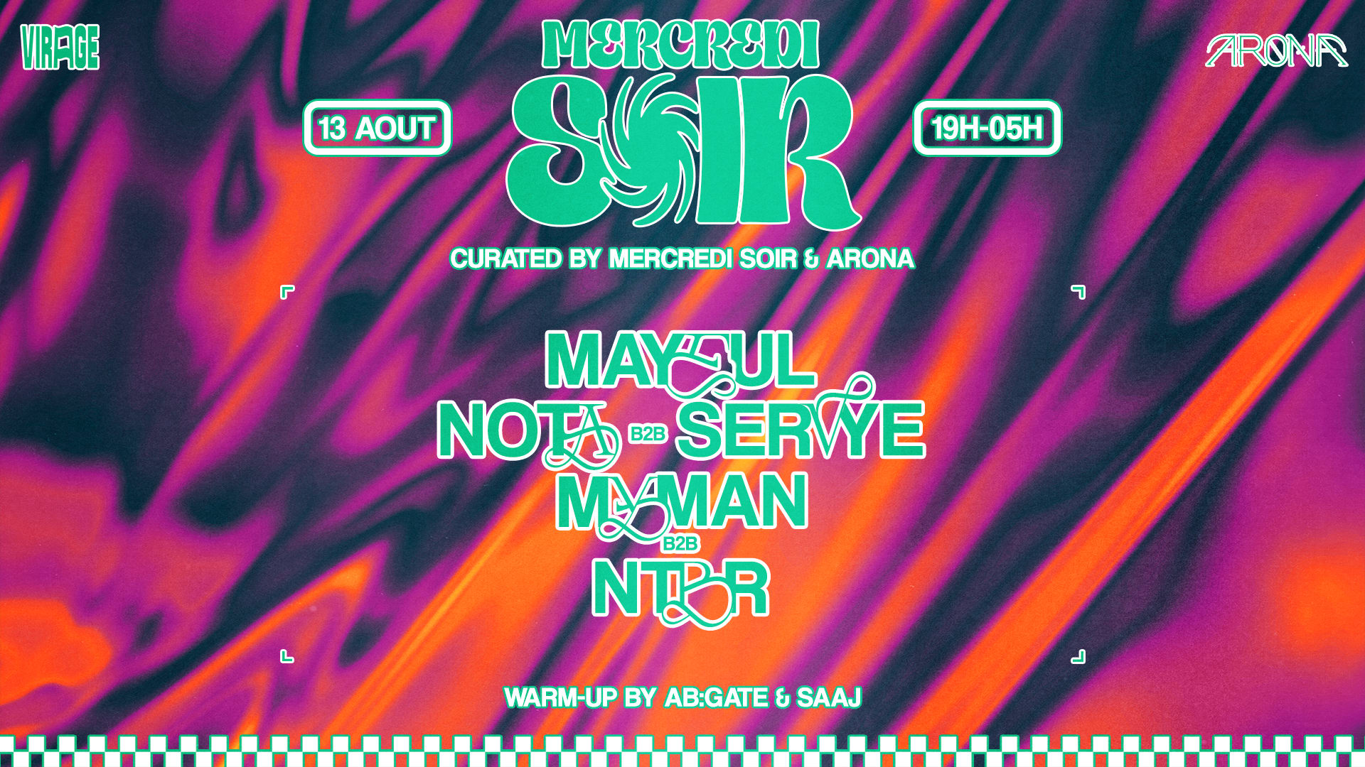 Mercredi Soir X Arona : Mayeul, Ntbr, Nota, Servye, Myman Cover