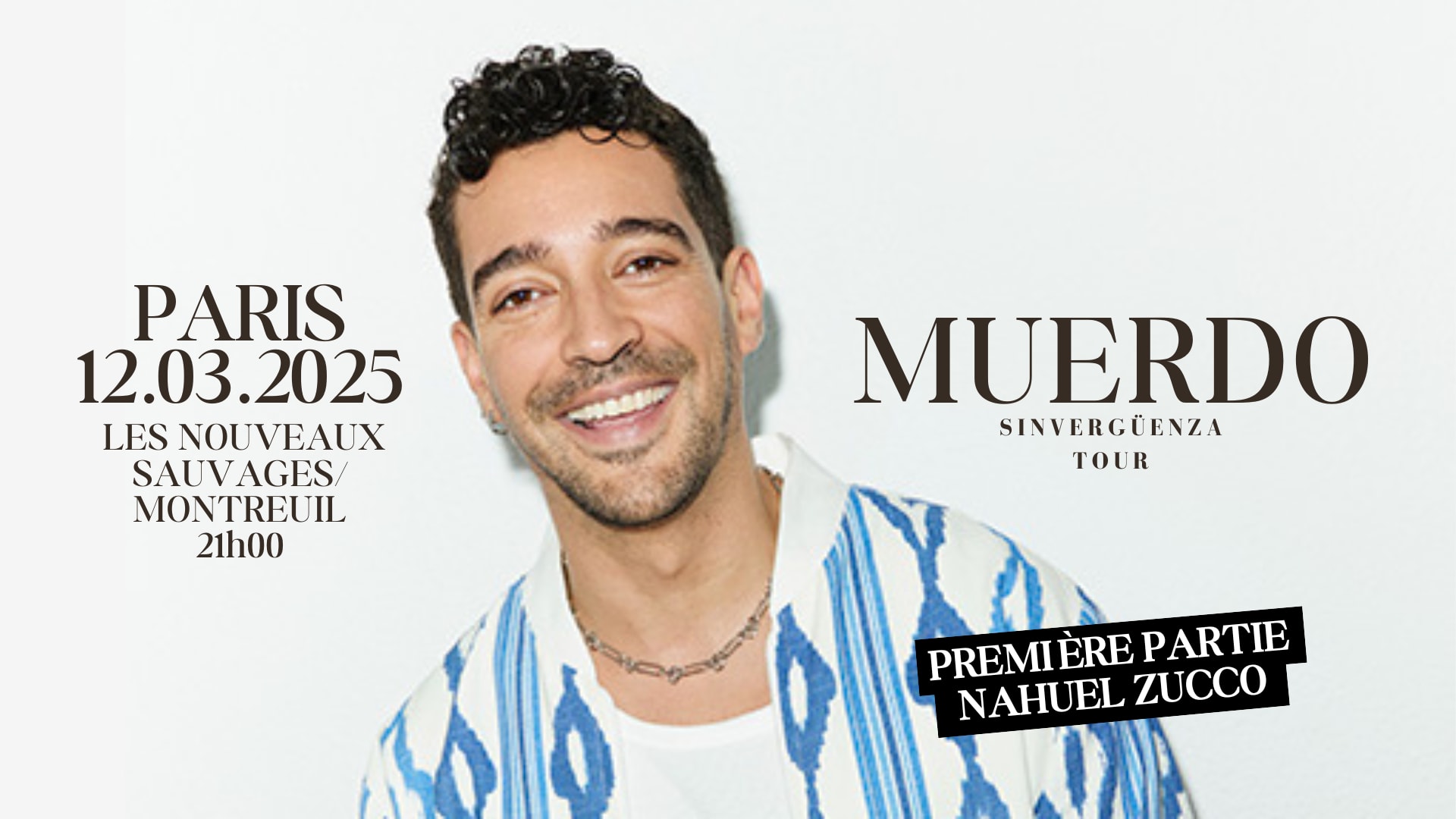 Muerdo Live In Paris Cover