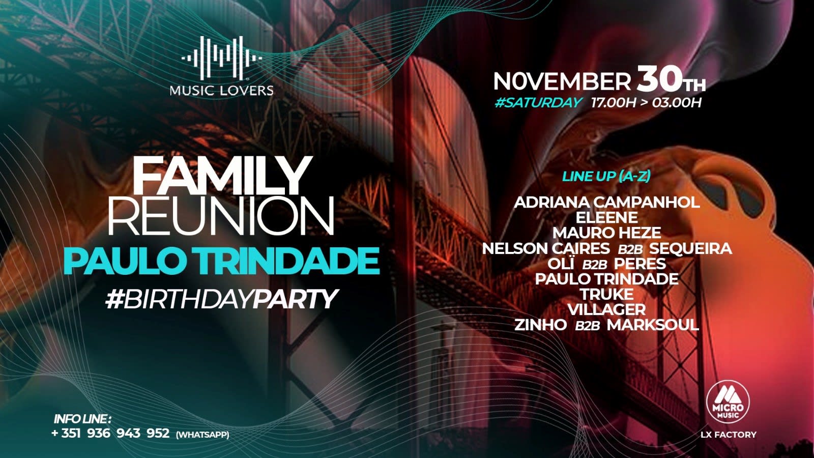 Family Reunion / Paulo Trindade Bday Cover