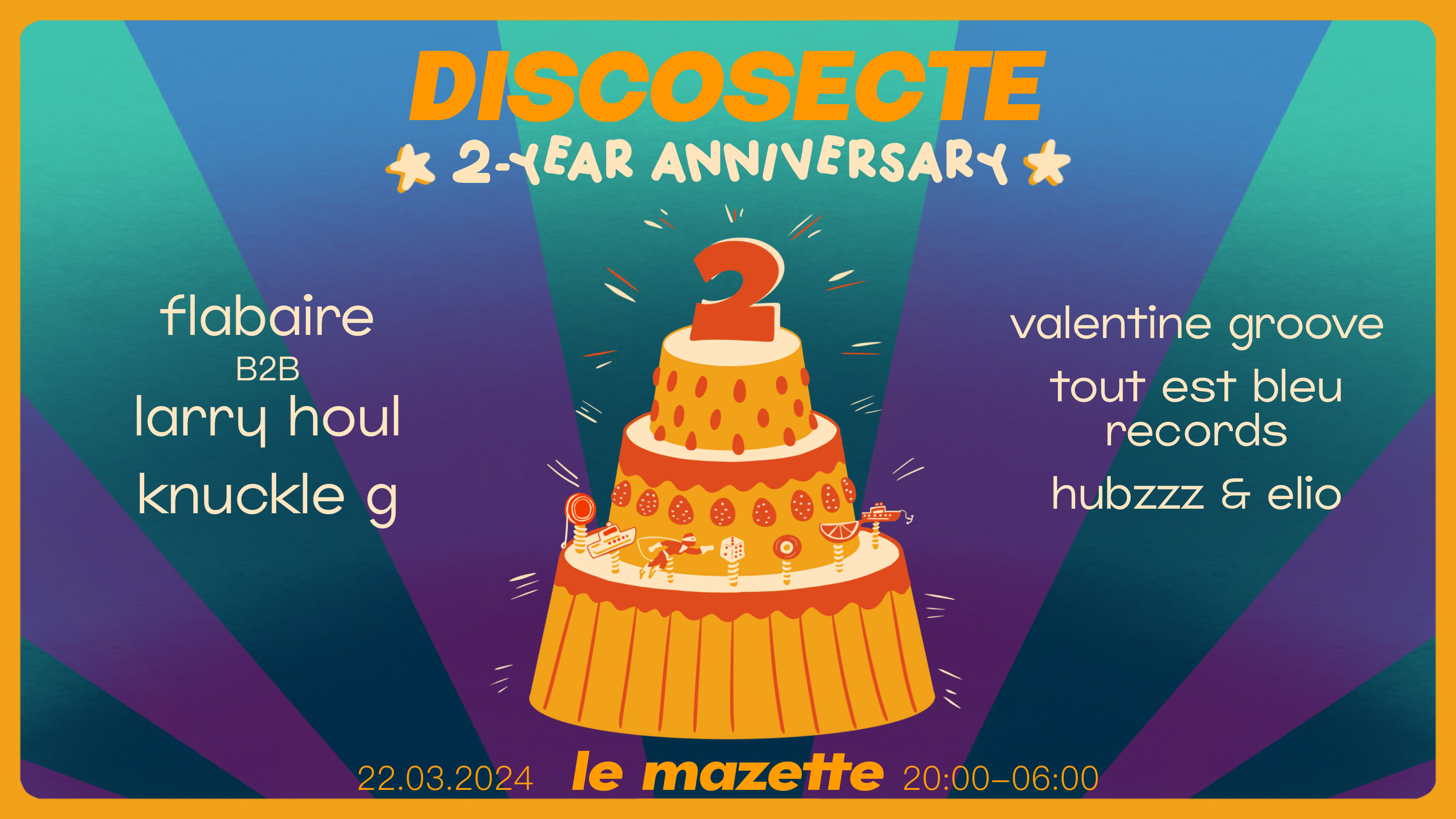 Discosecte 2-Year Anniv: Ds & Friends All-Stars Cover