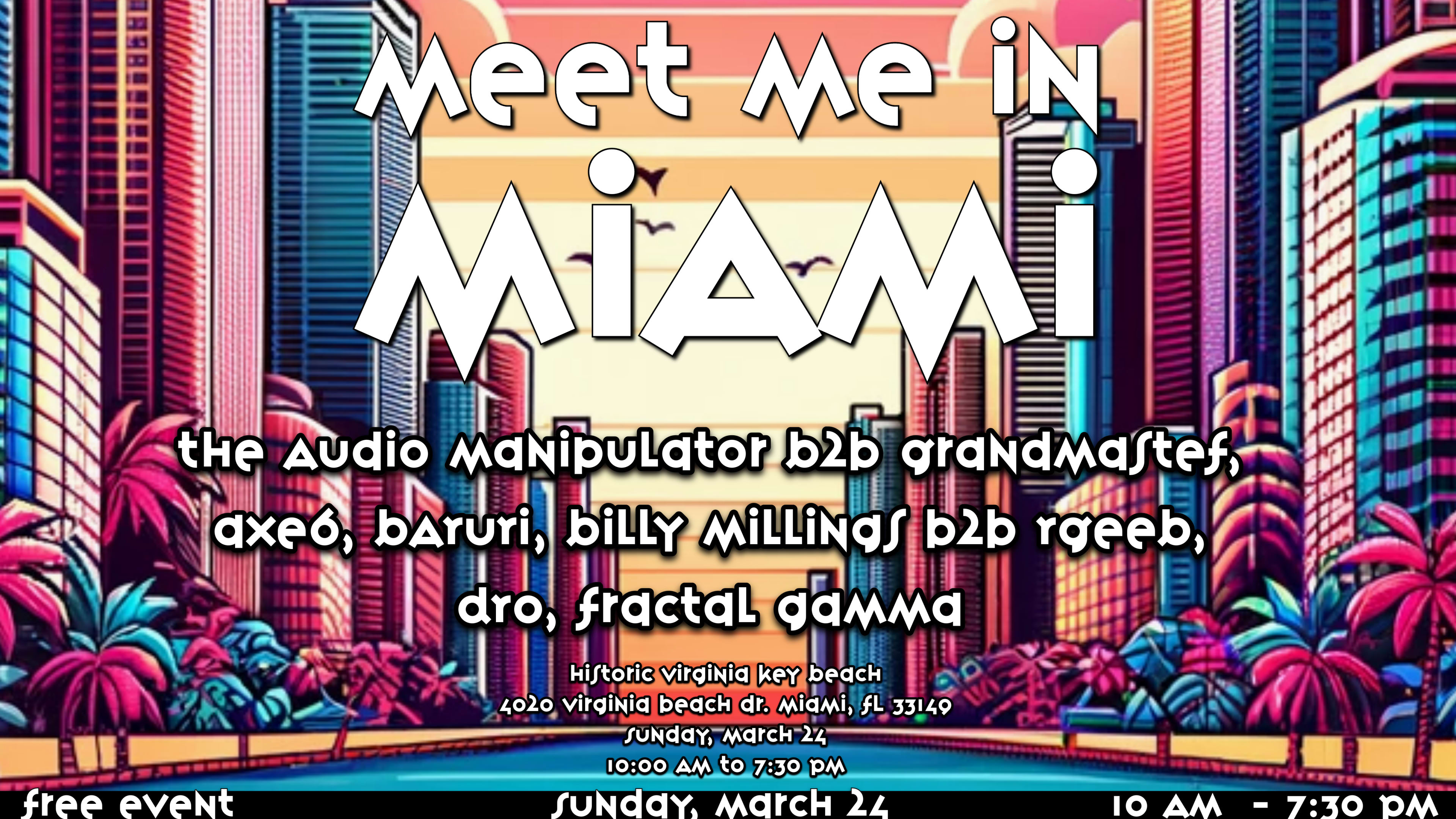 Meet Me In Miami Cover
