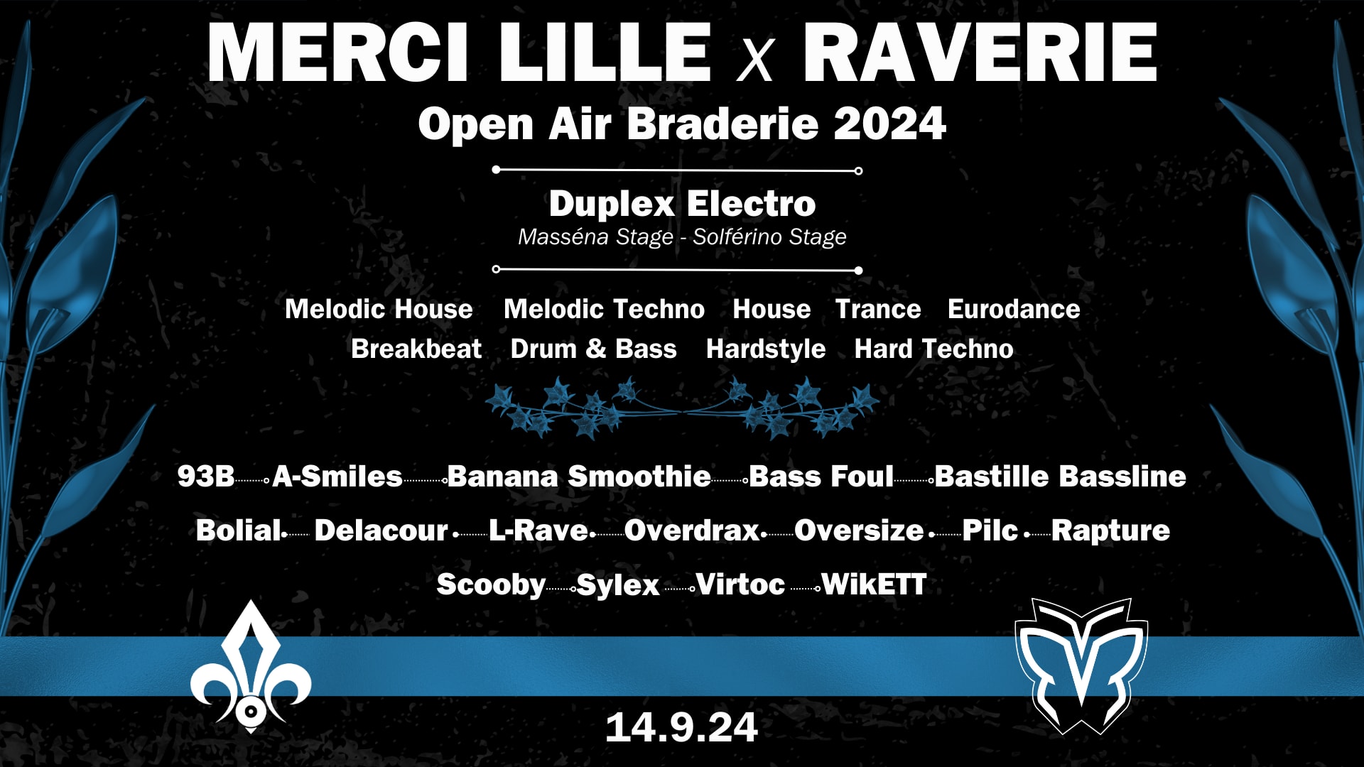 Merci Lille X Raverie - Duplex Electro - Braderie Open Air Cover