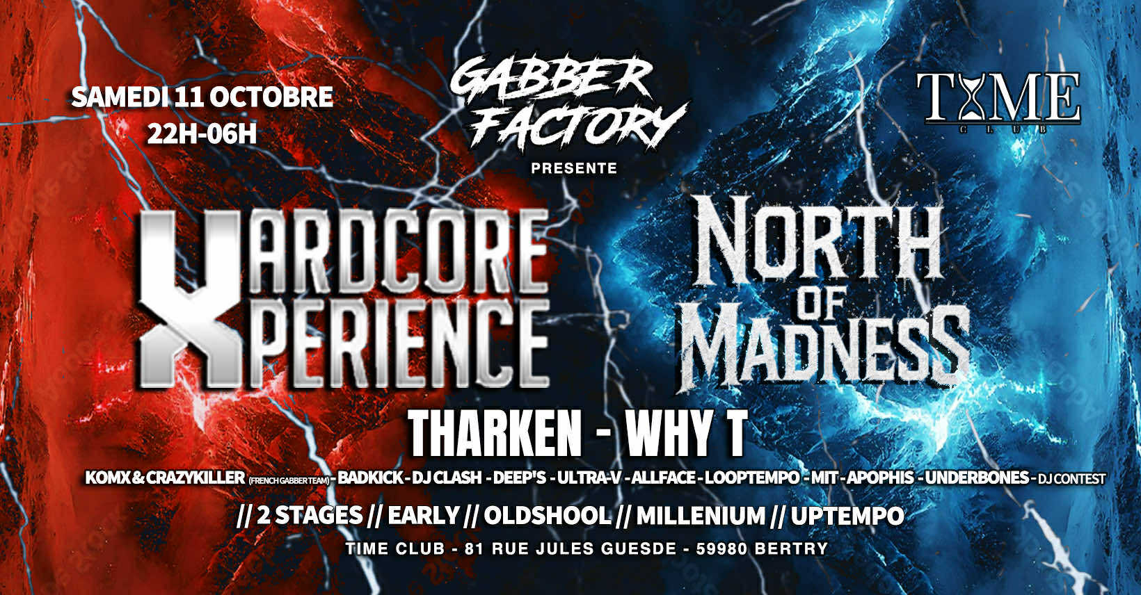 Hardcore Xperience "North Of Madness" Cover