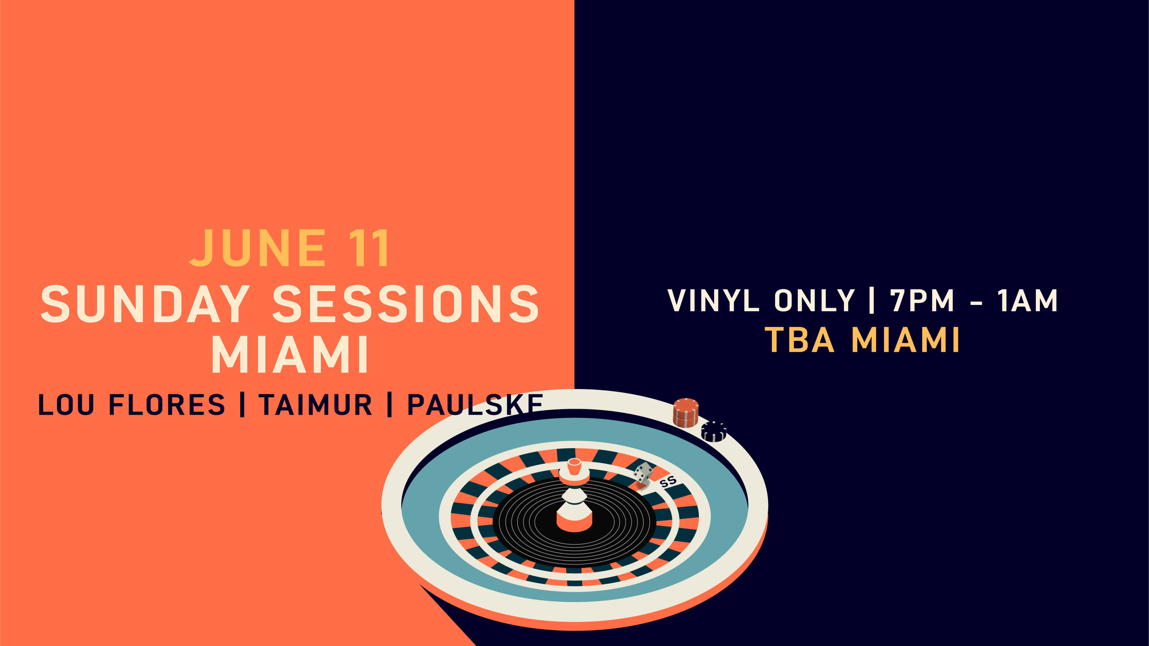 Sunday Sessions Miami (Vinyl Only) #4 Cover