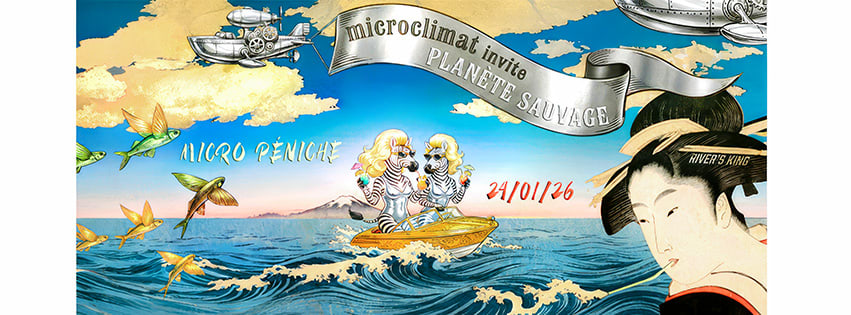 Micro Péniche Avec Planète Sauvage Et Microclimat Cover
