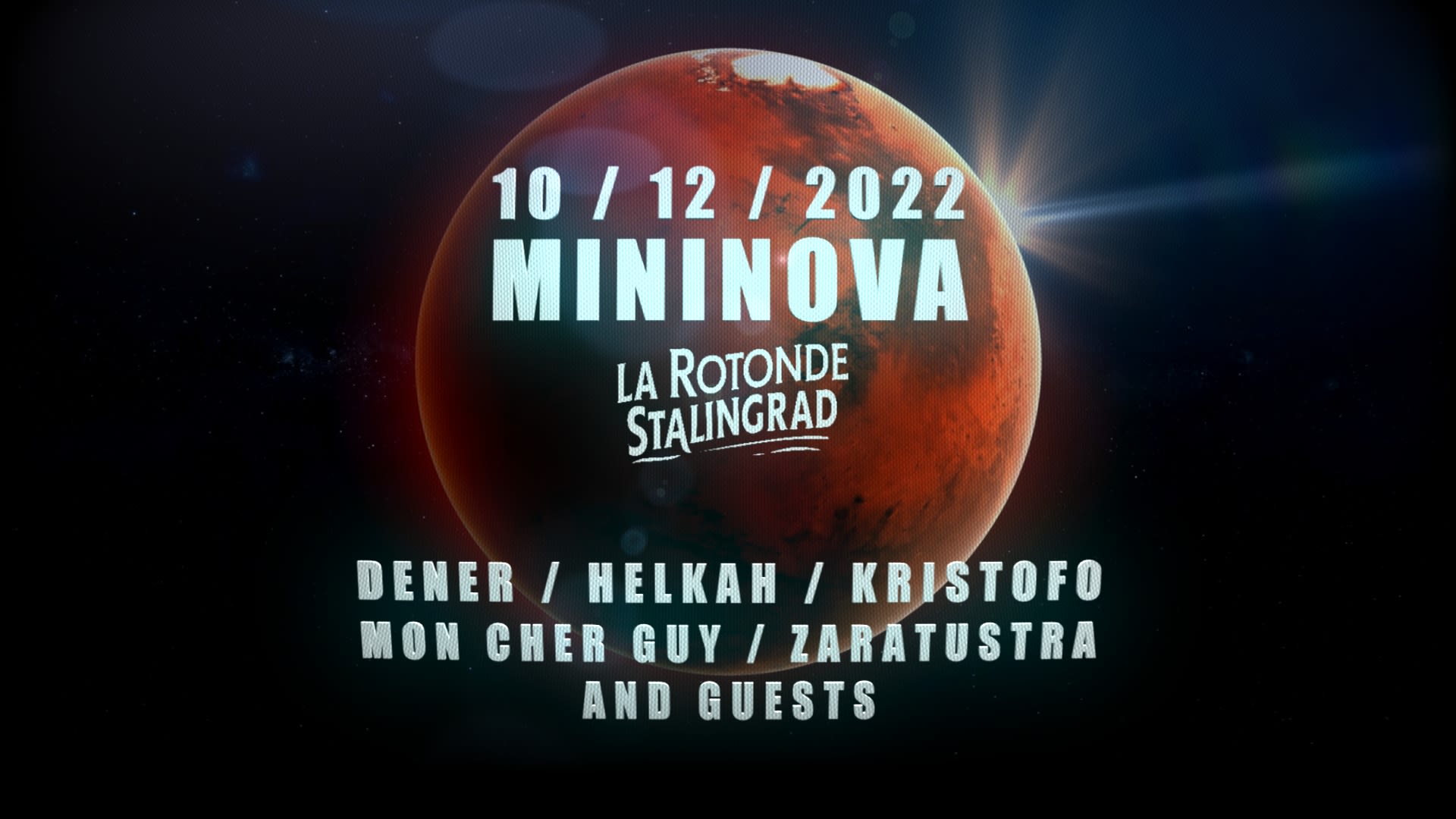 Mininova @ La Rotonde Cover