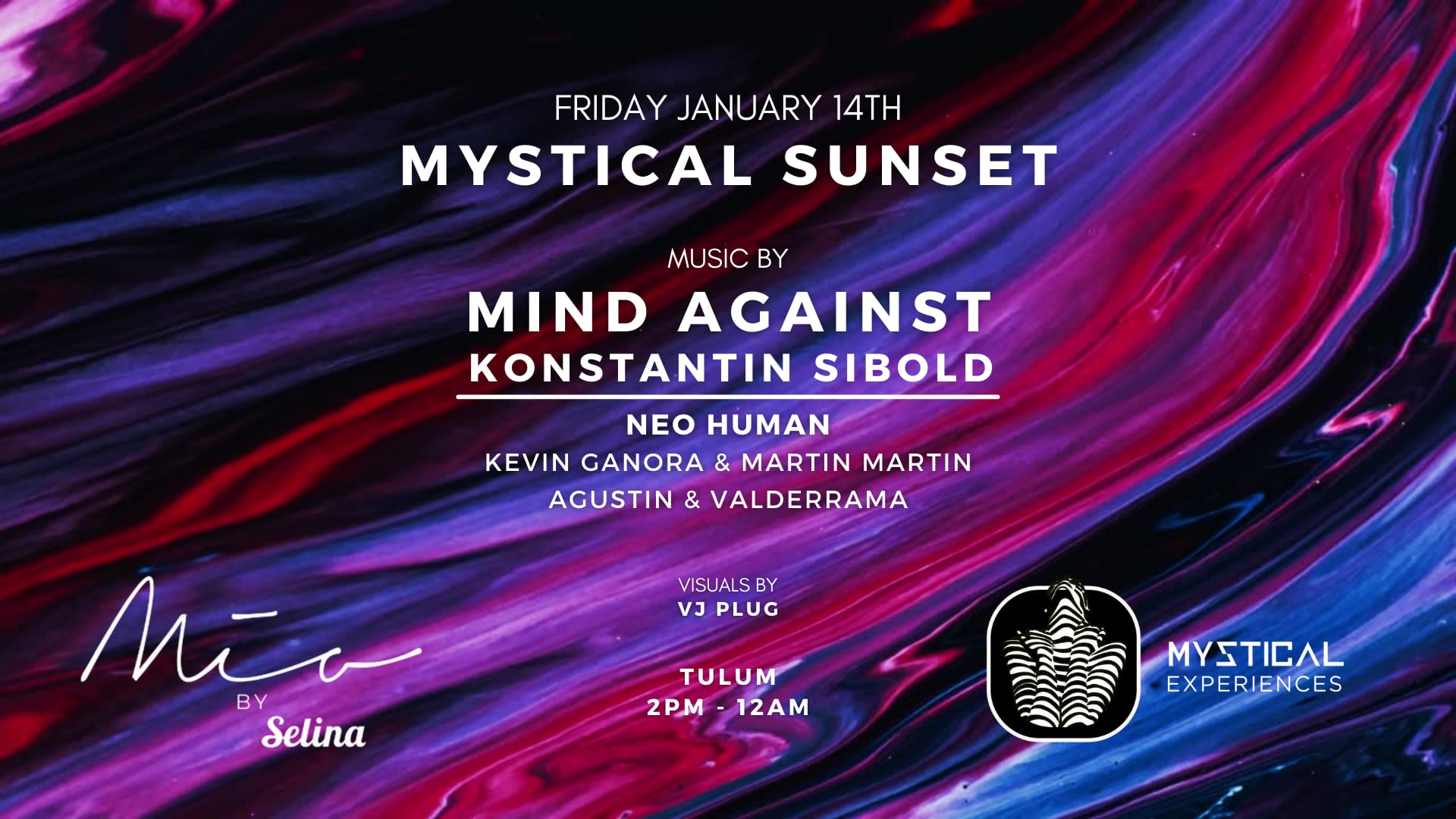 Mystical Sunset With Mind Against Cover