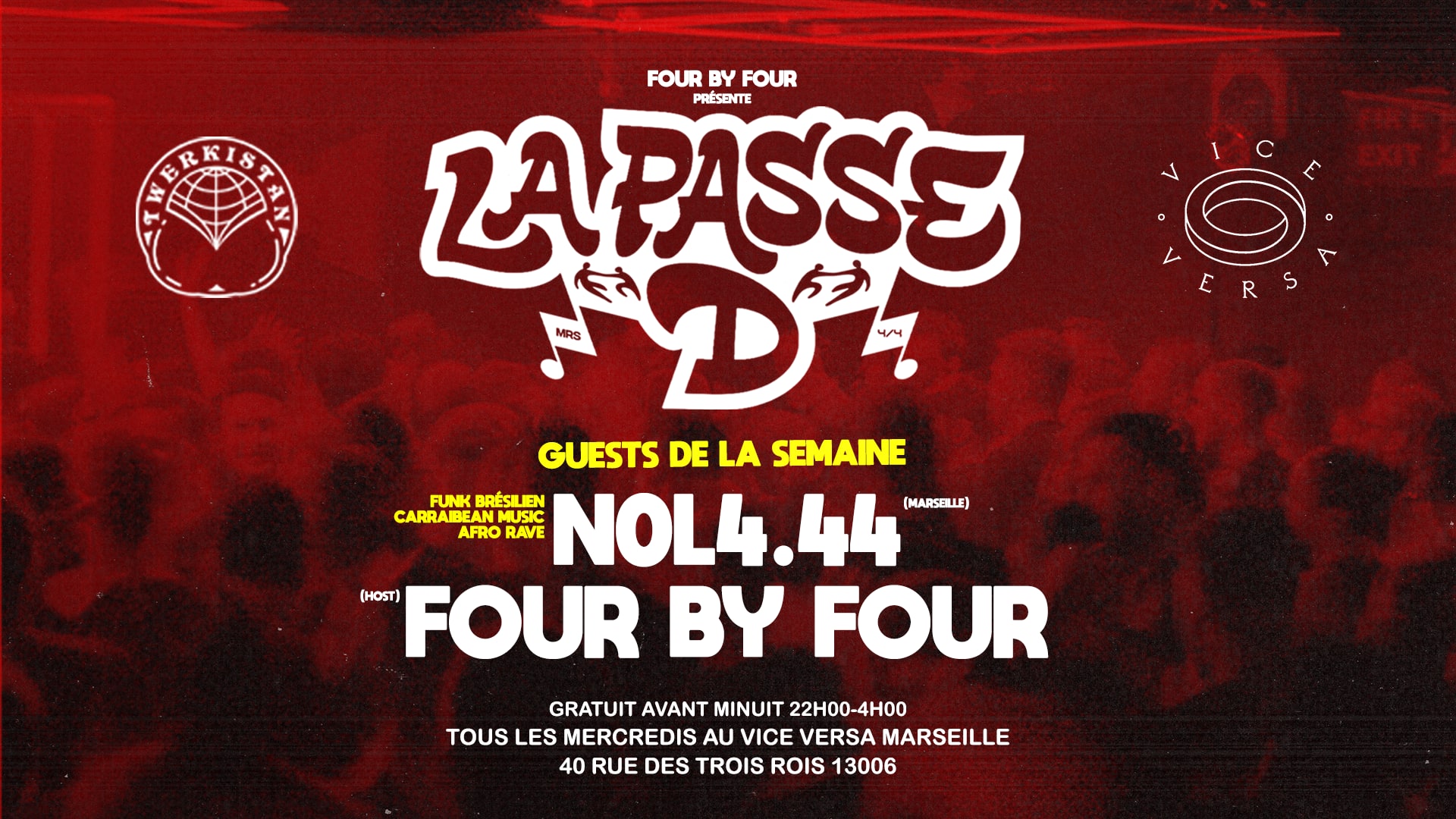 La Passe D : N0l4.44 × Four By Four Cover