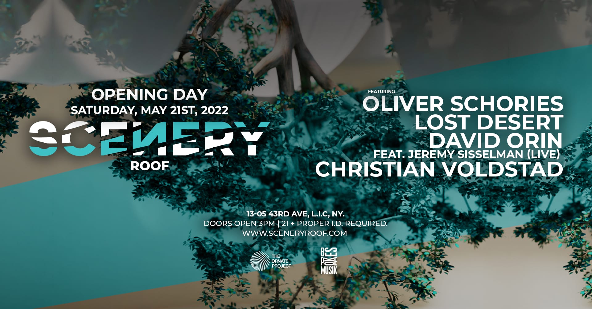 Scenery Roof Opening Day: Oliver Schories & Lost Desert  Cover