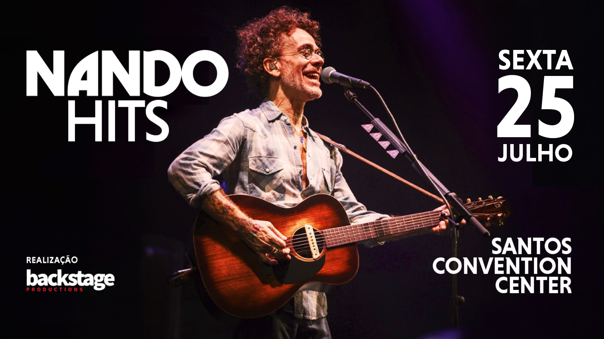 Nando Reis Em Santos - Show 25/07/2025 Cover