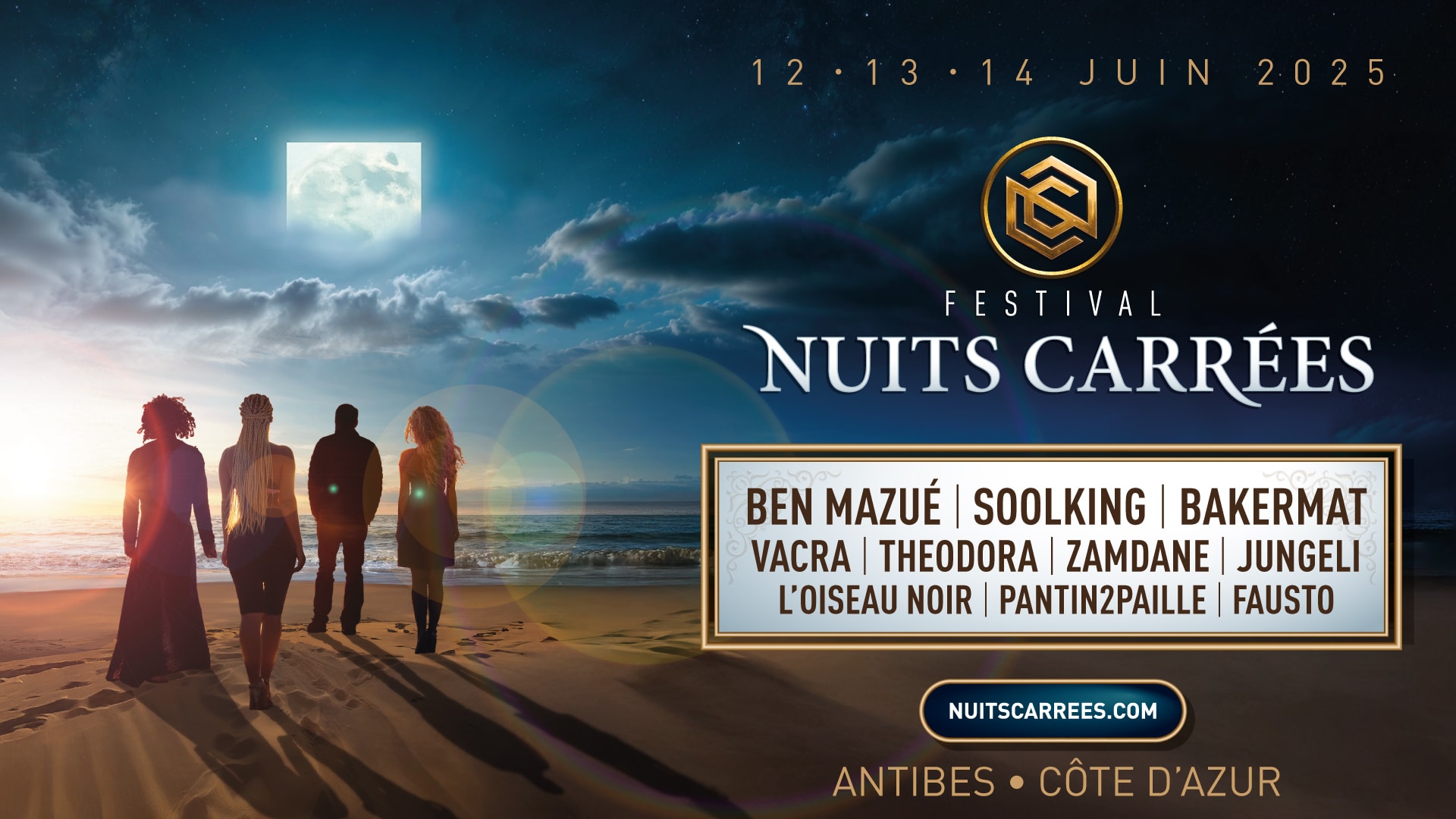 Nuits Carrées 2025 Cover