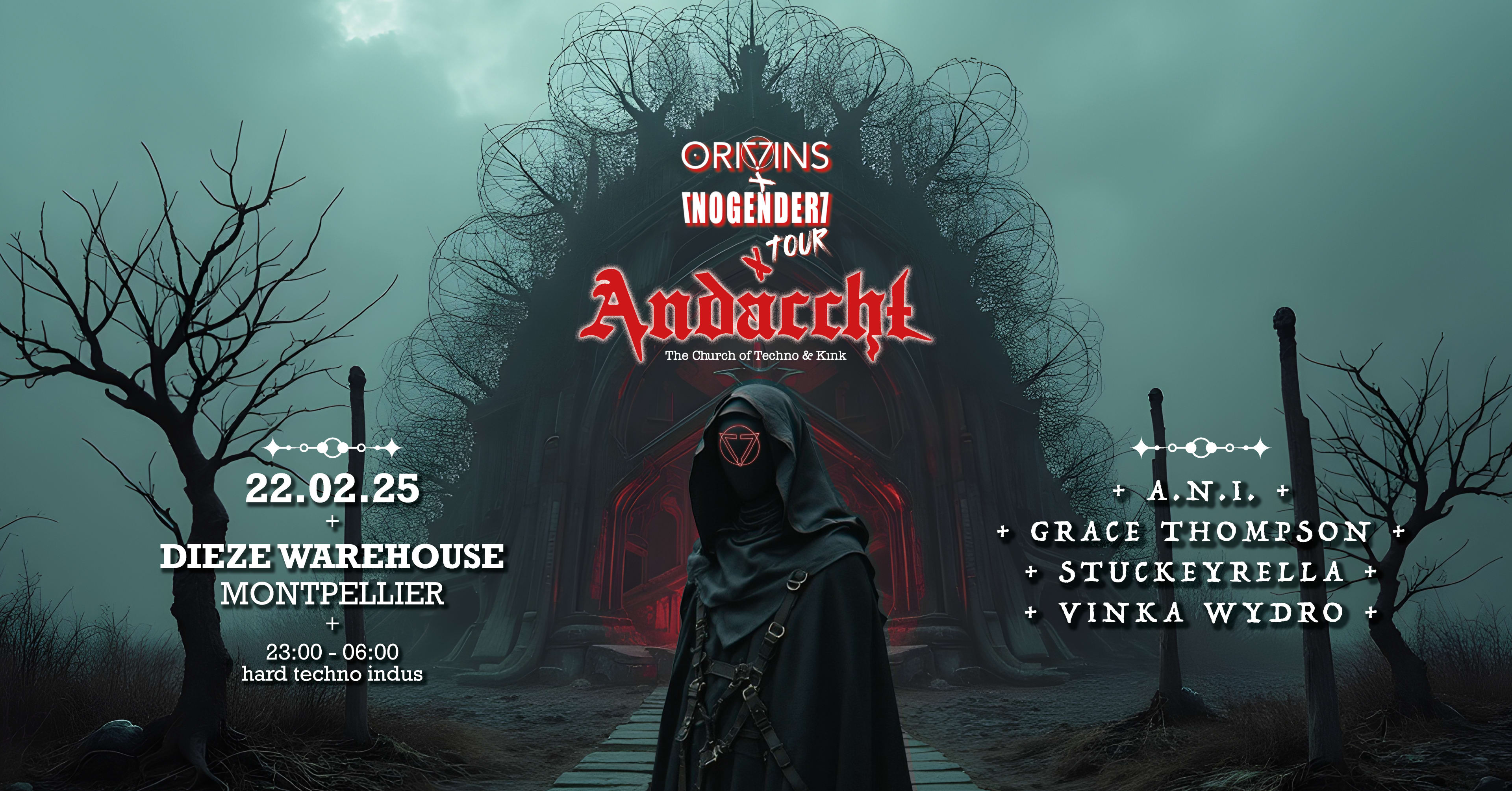 Origins 020 X Nogender X Andaccht : Church Of Kink Cover