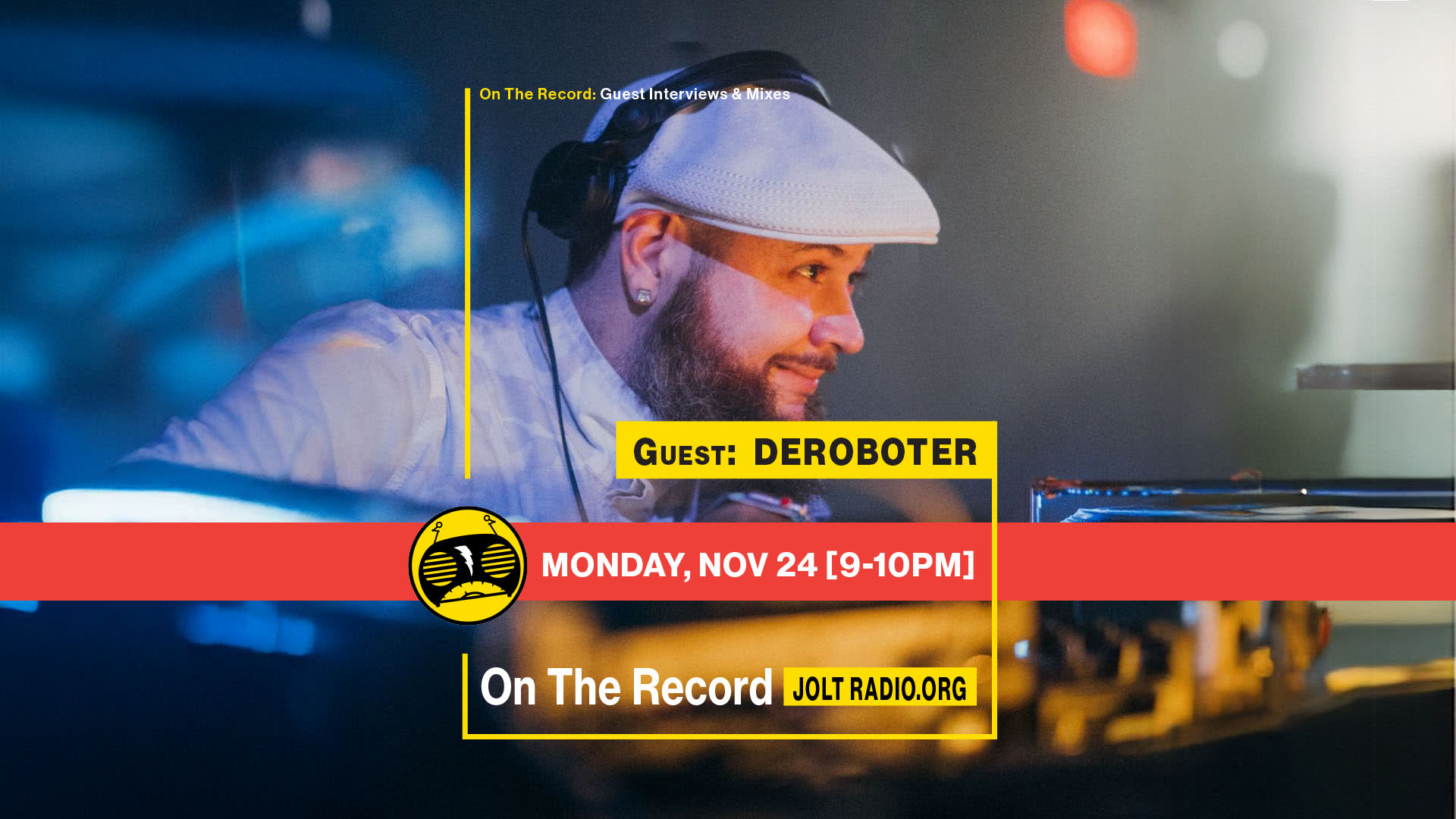 Jolt Radio: On The Record ( Guest: Deroboter ) Cover