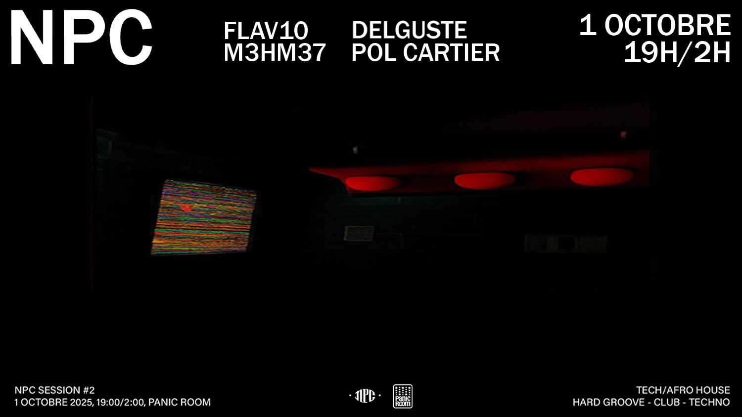 Npc Session#2 X Panic Room Cover
