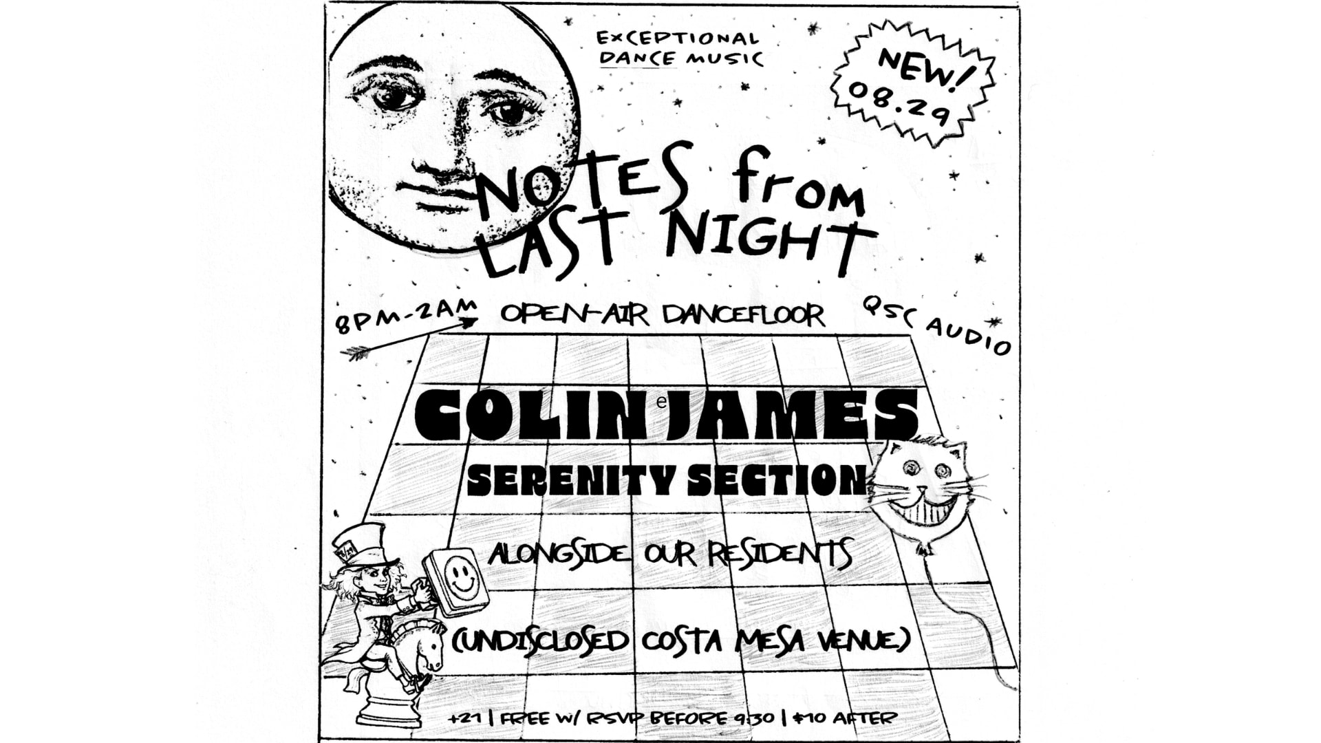 Notes From Last Night | Aug 29 Cover
