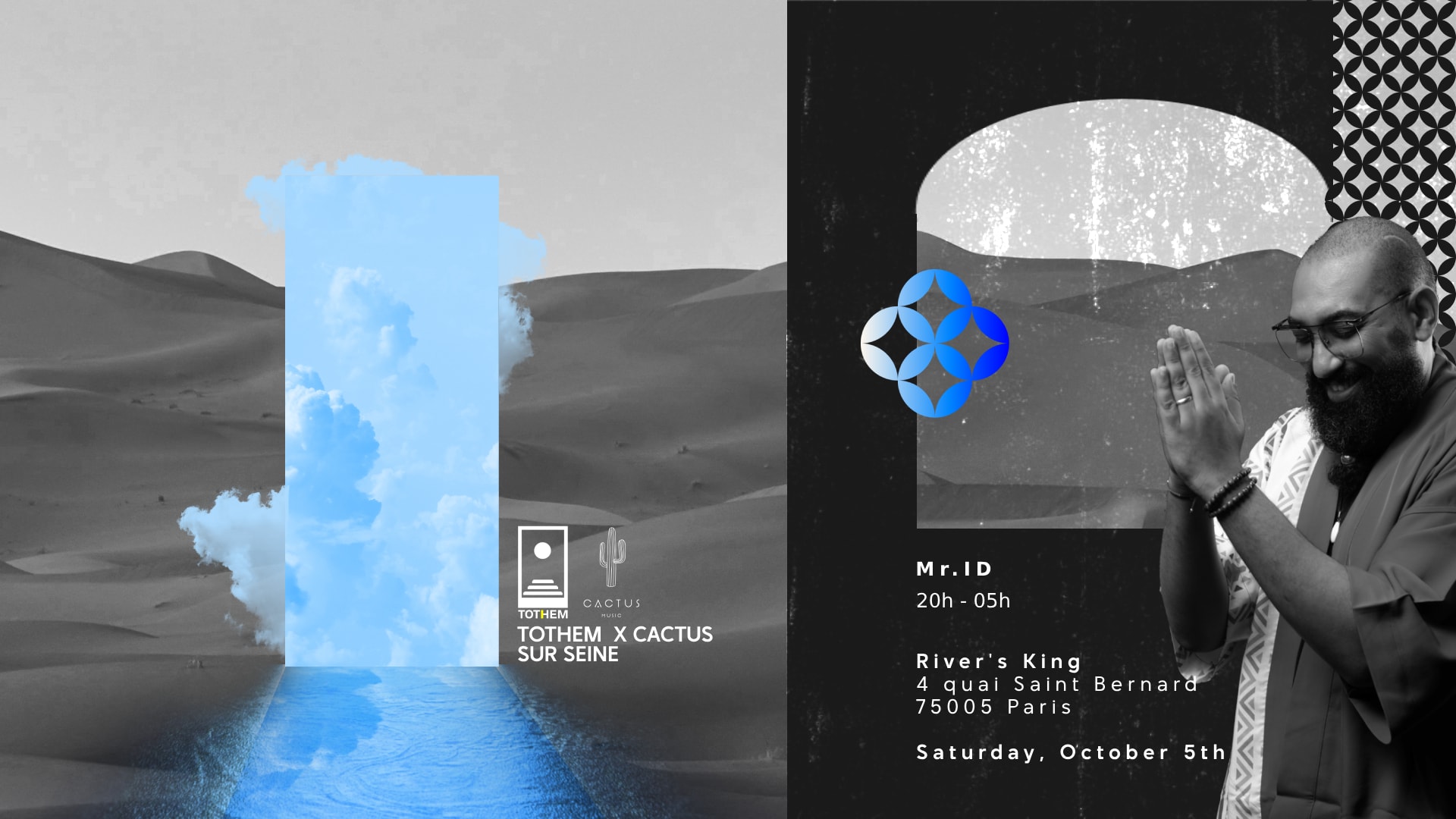 Tothem X Cactus Sur Seine | Croisière & Club | Mr.Id Cover