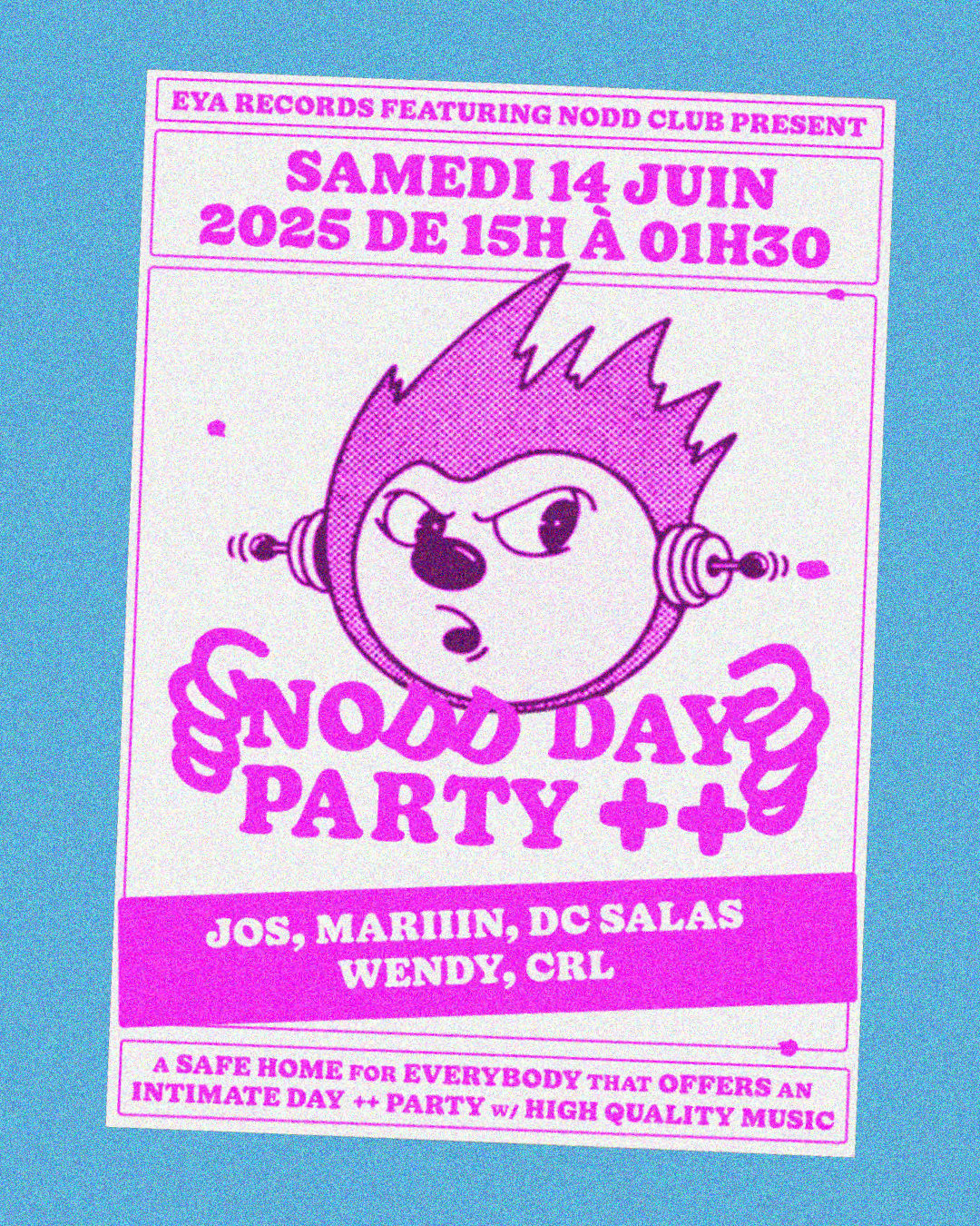 Nodd Club & Eya Records: DC Salas, Jos, Mariiin, Wendy, Crl Cover