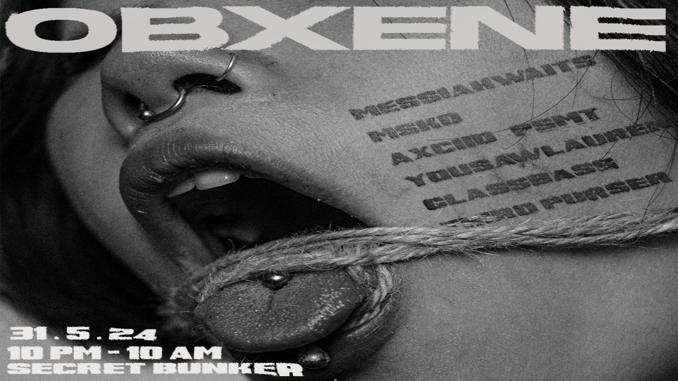 Obxene W/𝑴essiahwaits,Mskd,Axciid,Psmt,Yousawlaurent & More Cover