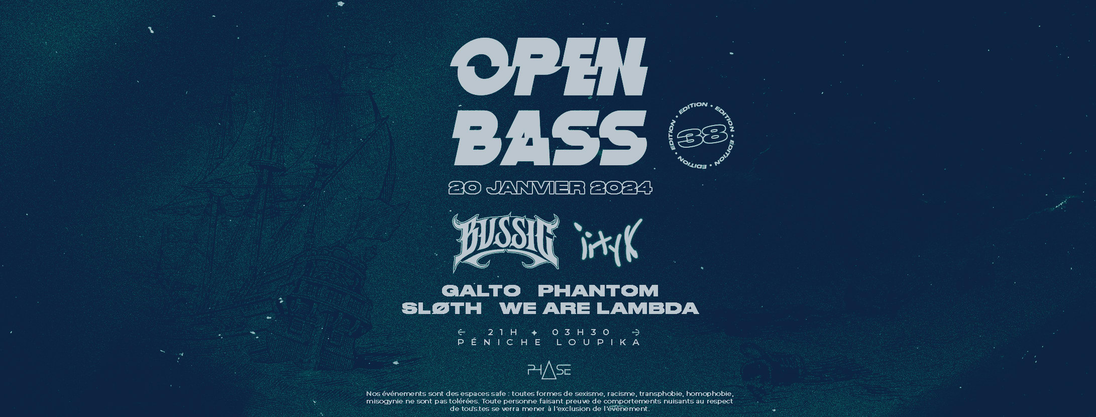 Open Bass #38 W/ Bvssic, Iityx & More Cover