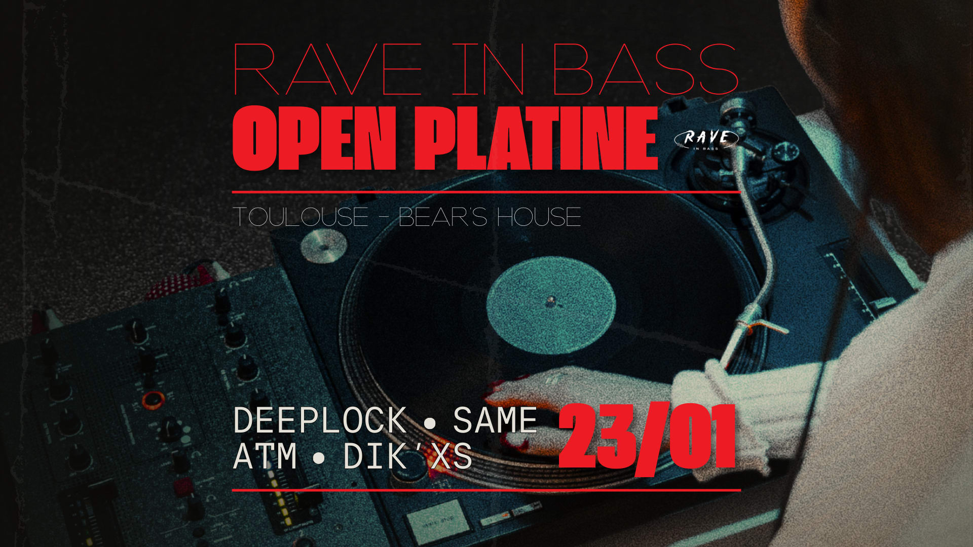 Open Platine - Rave In Bass Cover