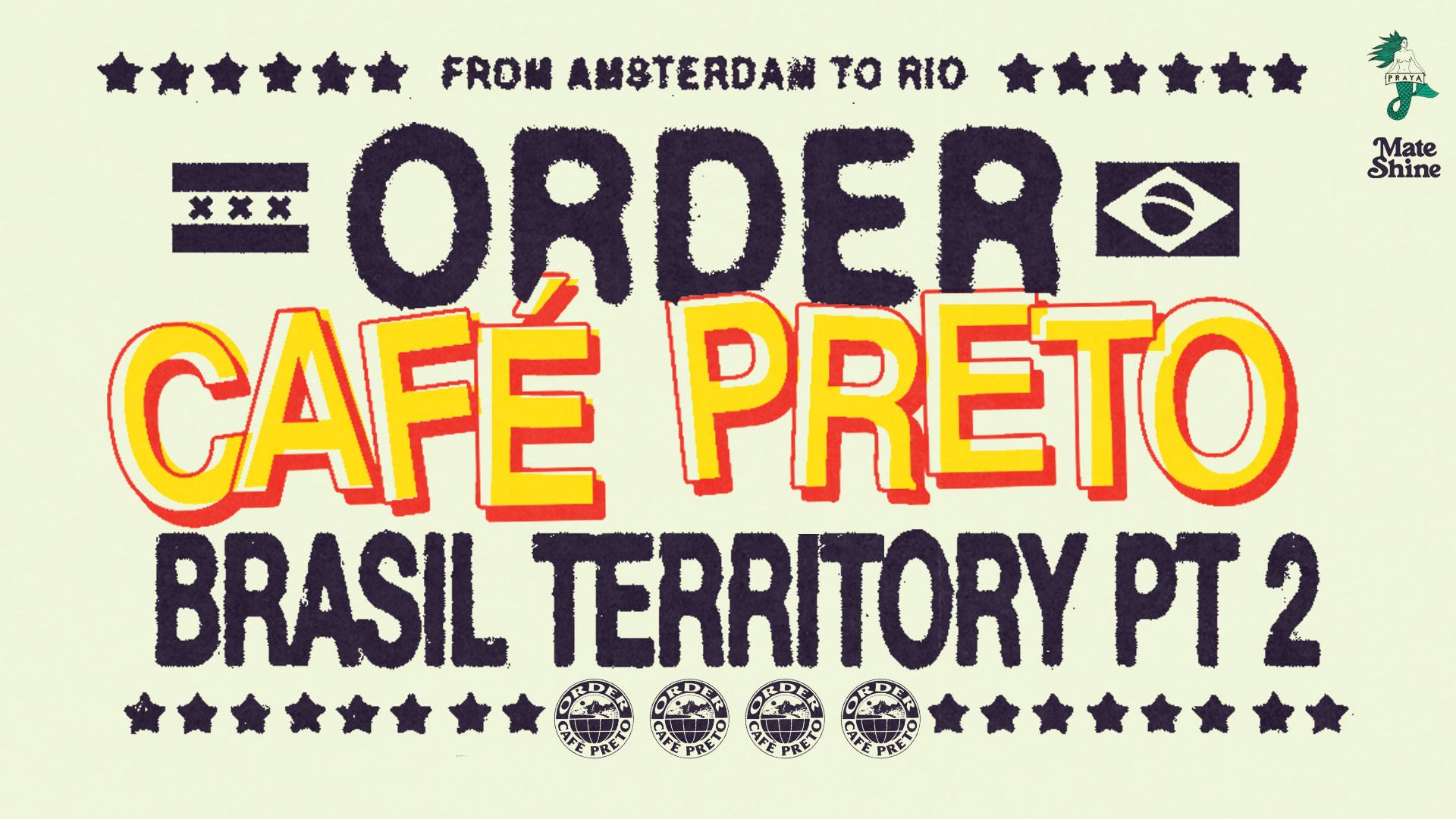 Order X Café Preto - Amsterdam To Rio - 13.12 Cover