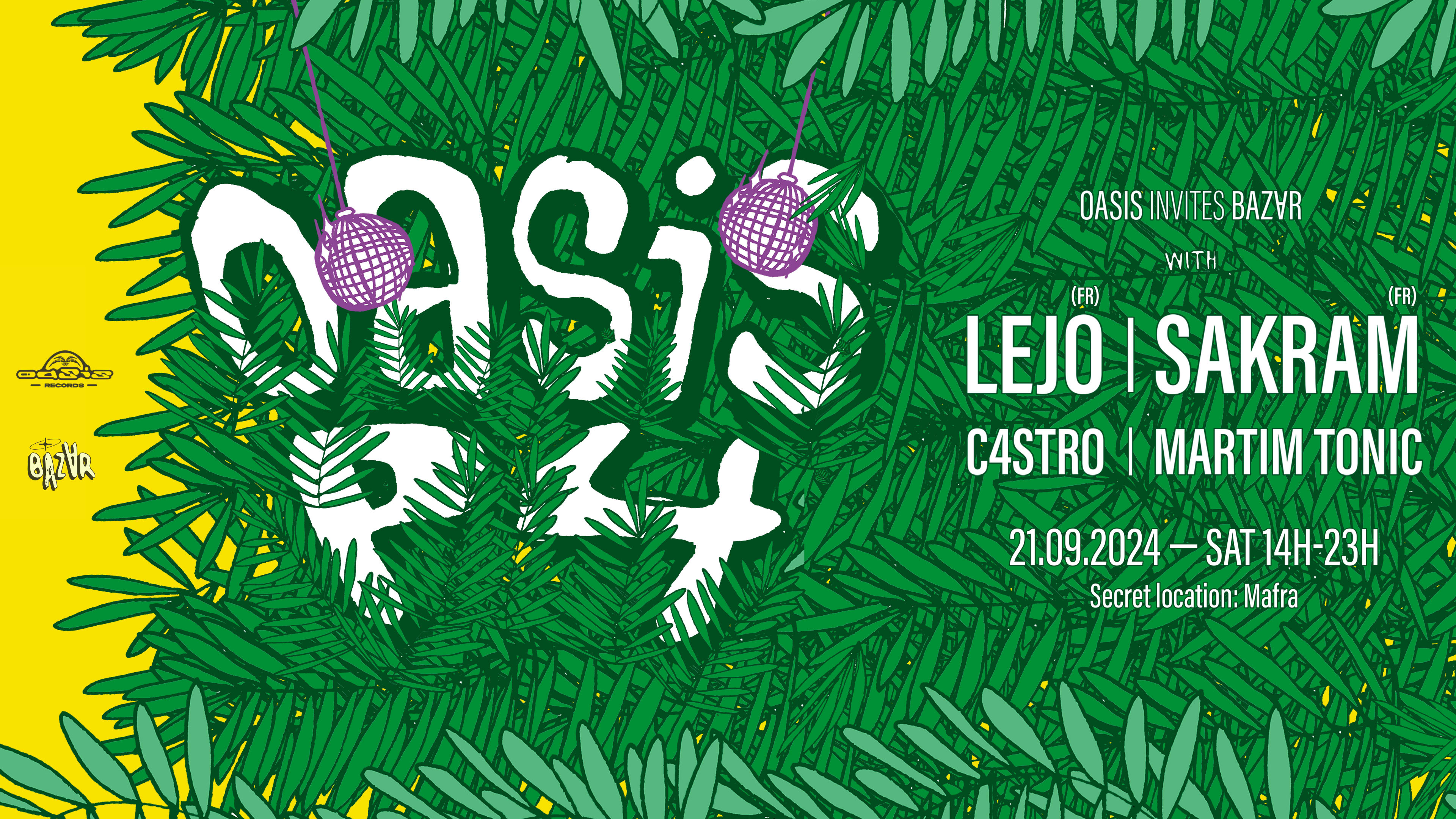 Oasis P4 | Oasis Records X Bazar Cover
