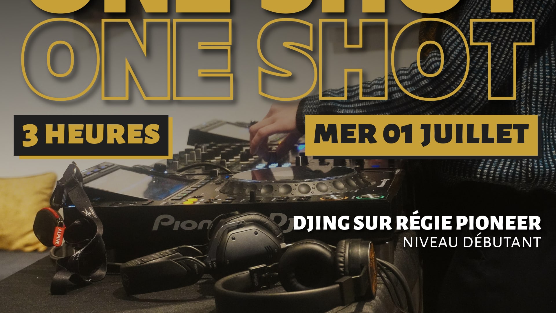One-Shot : Bases Du Djing Sur Regie Pioneer Cover