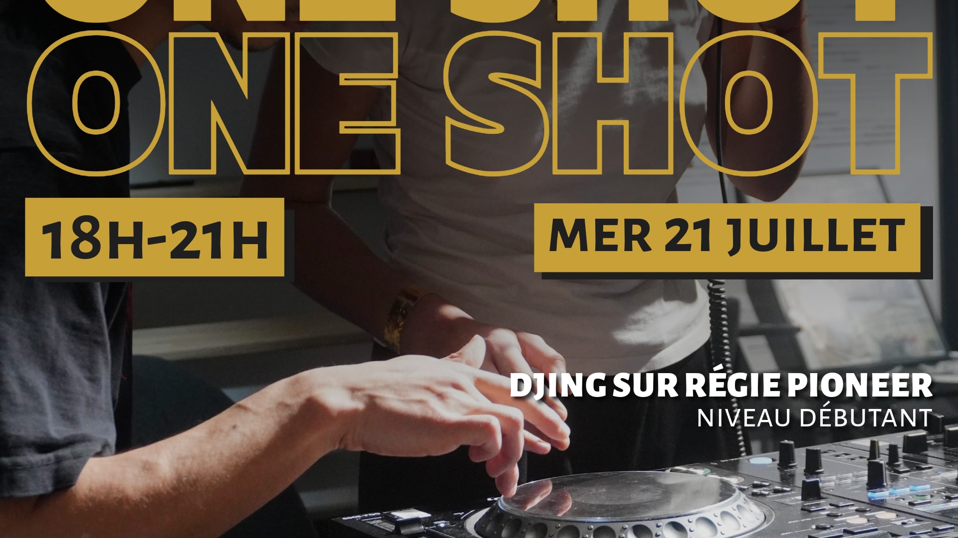 One-Shot : Bases Du Djing Sur Regie Pioneer Cover