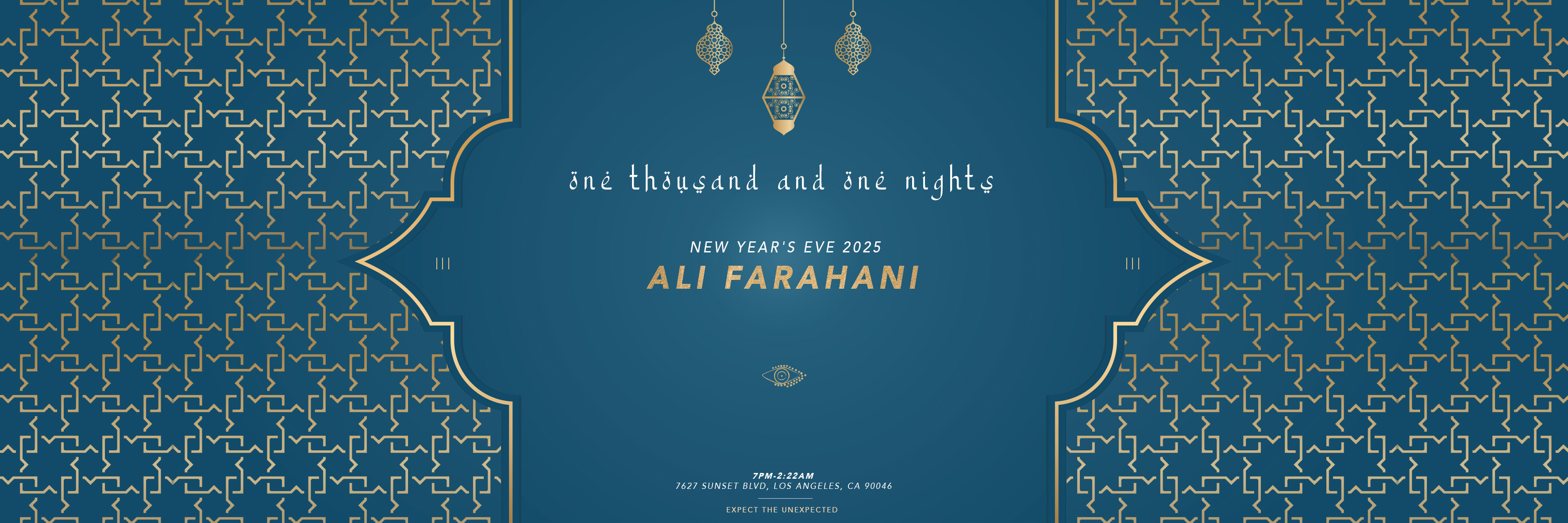 Nye 2025: One Thousand And One Nights With Ali Farahani Cover
