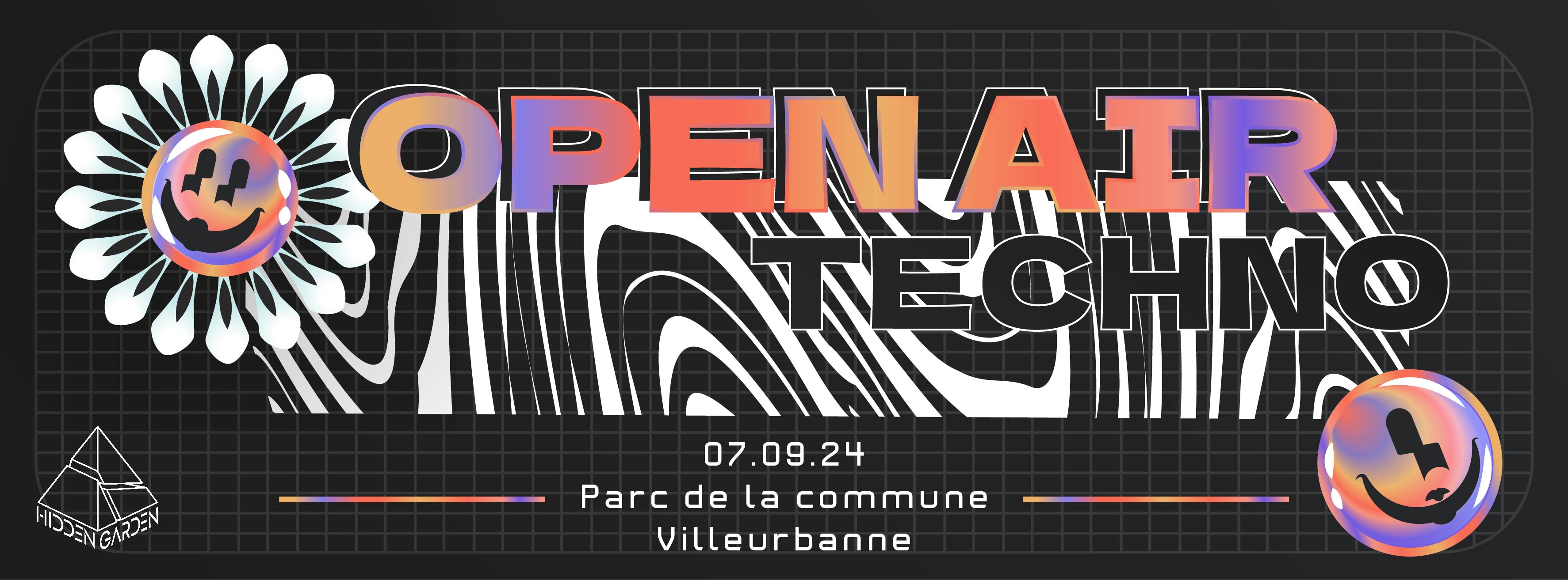 Open Air Xxl Gratuit - Hidden Garden - Techno - Edition 2 Cover