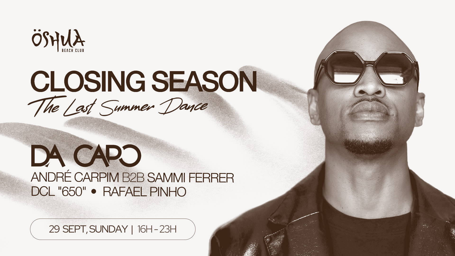 Closing Season · Da Capo  · Öshua Beach Club Cover