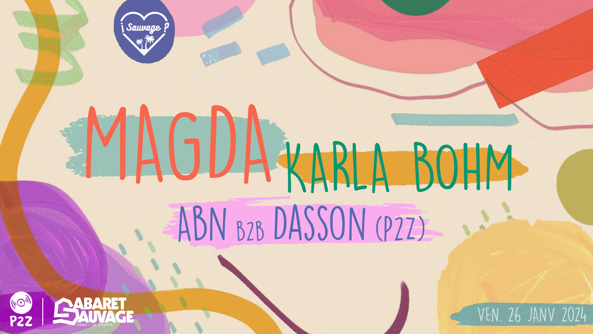 ¡Sauvage & P2z?: Magda / Karla Bohm / Abn B2b Dasson Cover