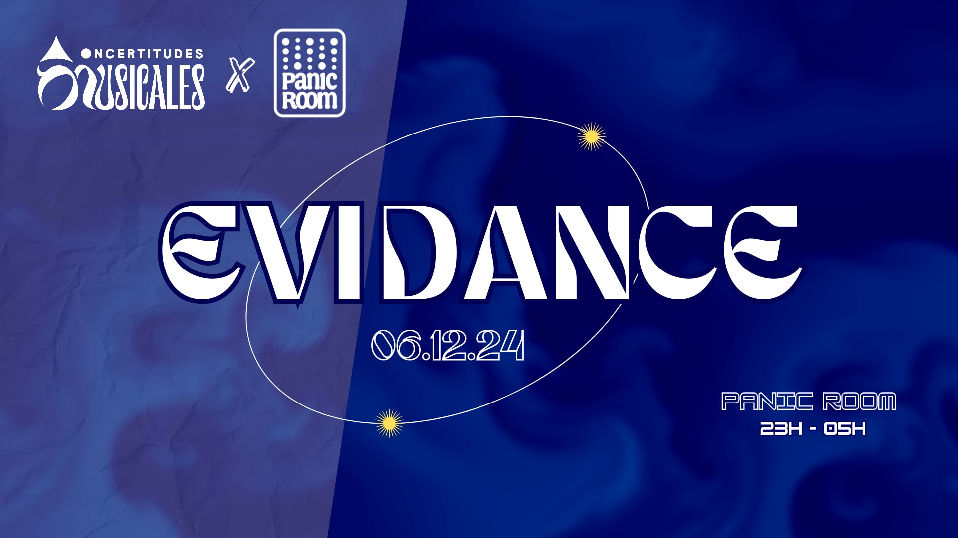 Incertitudes Musicales Présente : Evidance Cover