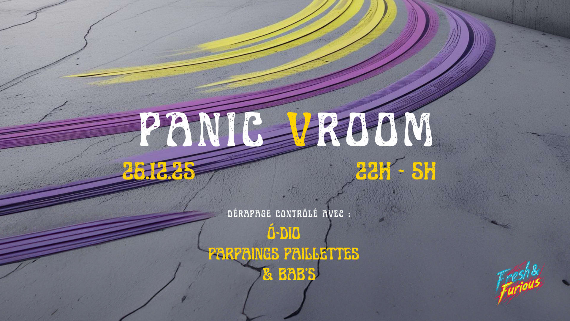 Fresh & Furious - Panic Vroom Cover