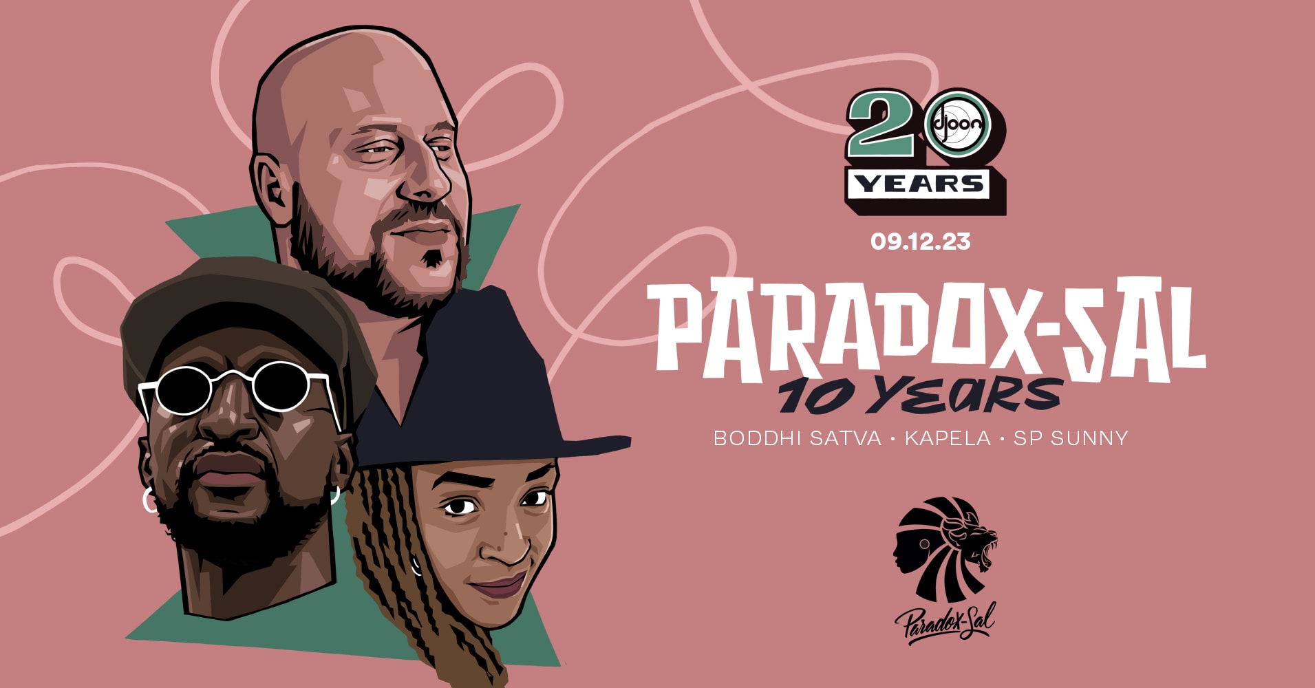 Djoon: Paradoxsal 10 Years : Boddhi Satva, Kapela & Sp Sunny Cover