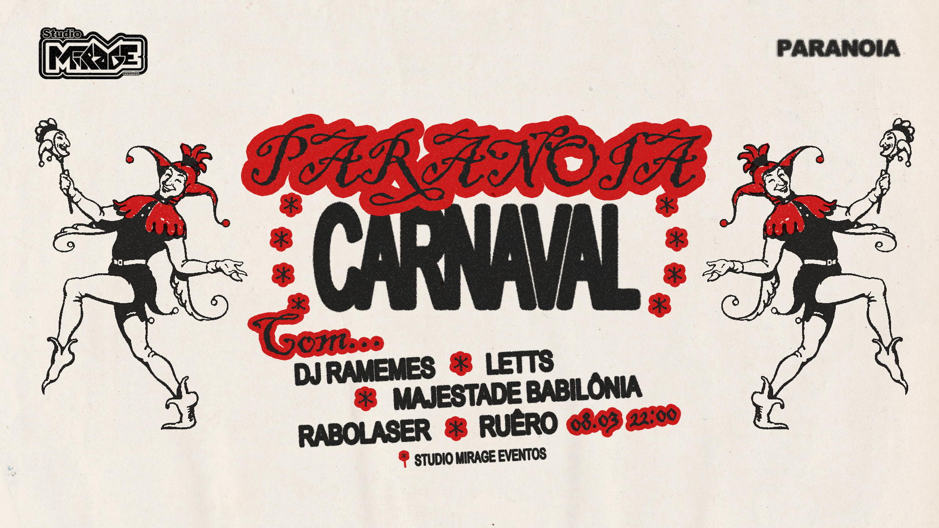 Paranoia Carnaval Cover